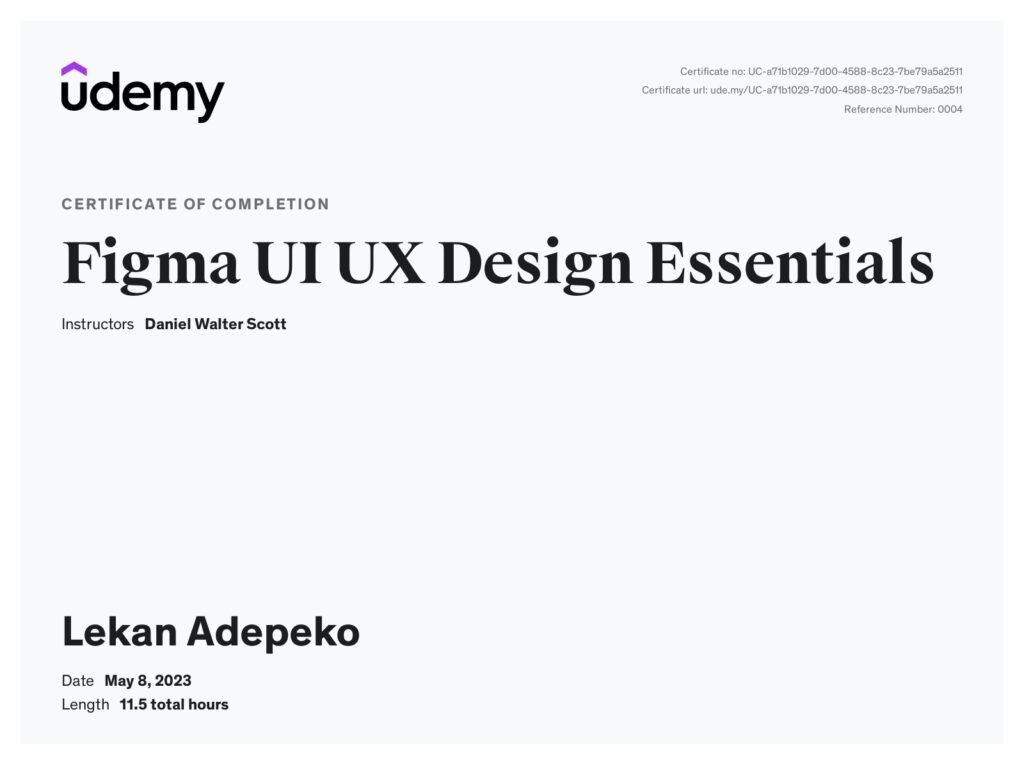 Figma UI UX Design Essentials