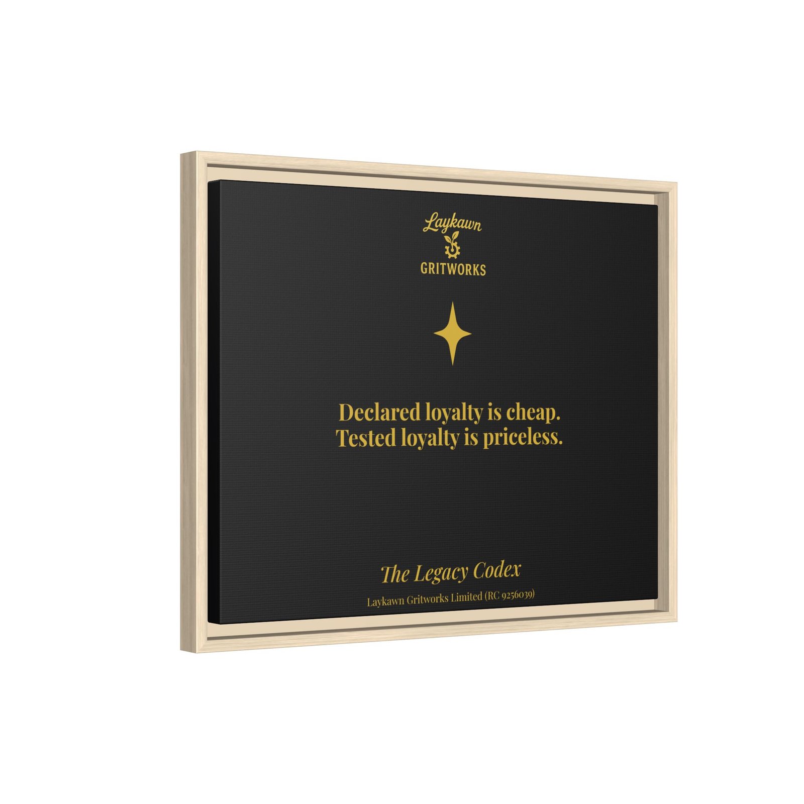The Price of Loyalty – The Legacy Codex Premium Framed Canvas - Image 22