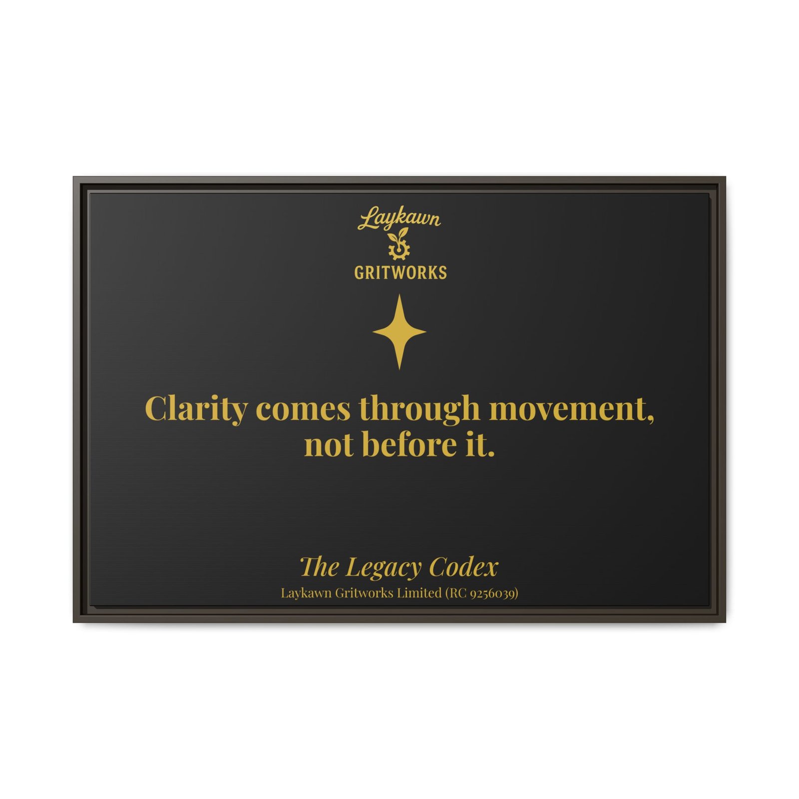 The Power of Movement – The Legacy Codex Premium Framed Canvas - Image 37
