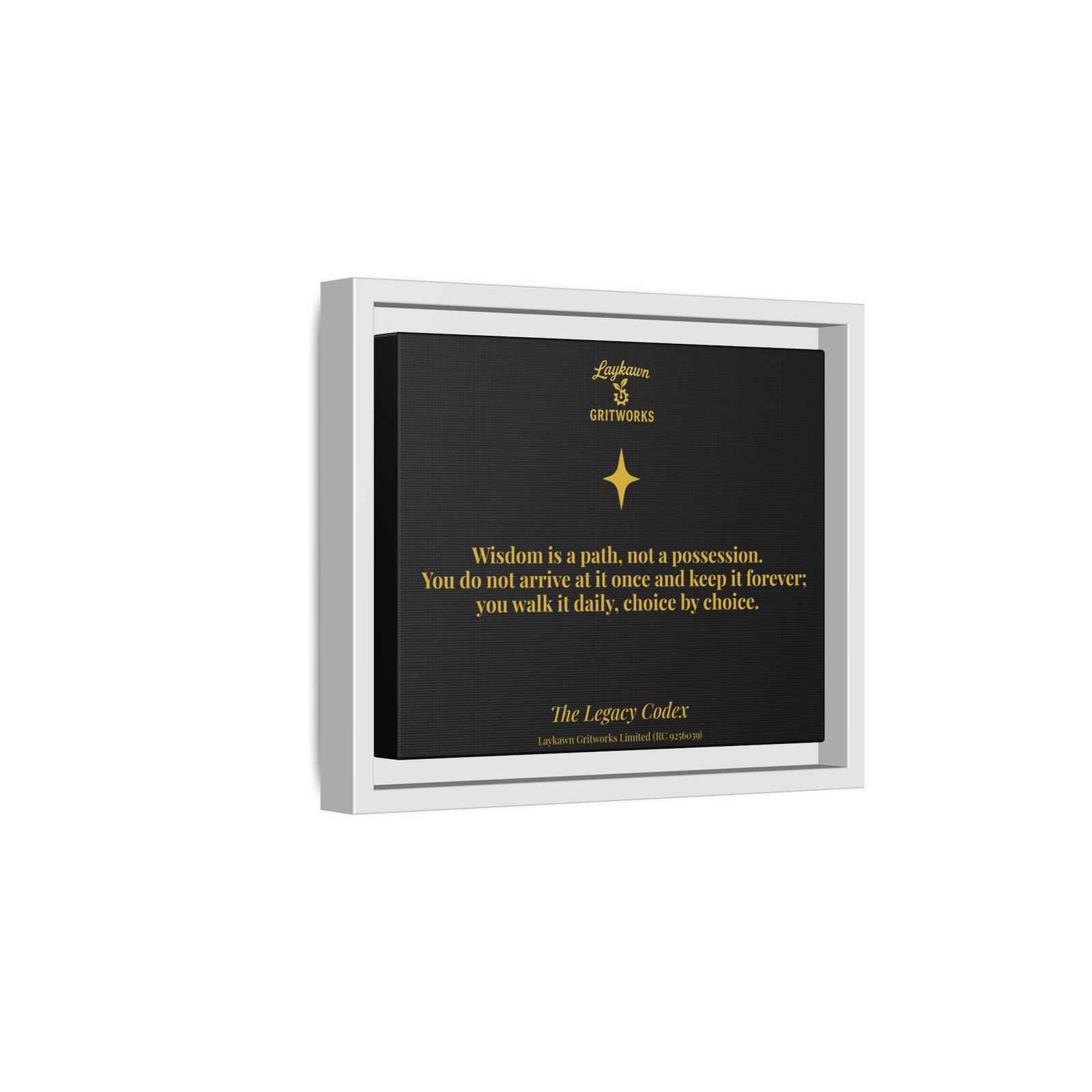 The Path of Wisdom – The Legacy Codex Premium Framed Canvas - Image 14