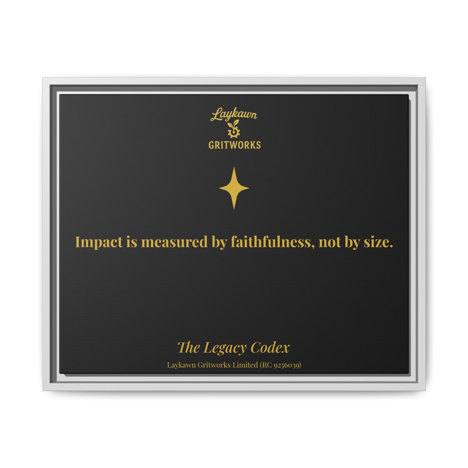 Faithful Impact – The Legacy Codex Premium Framed Canvas - Image 17