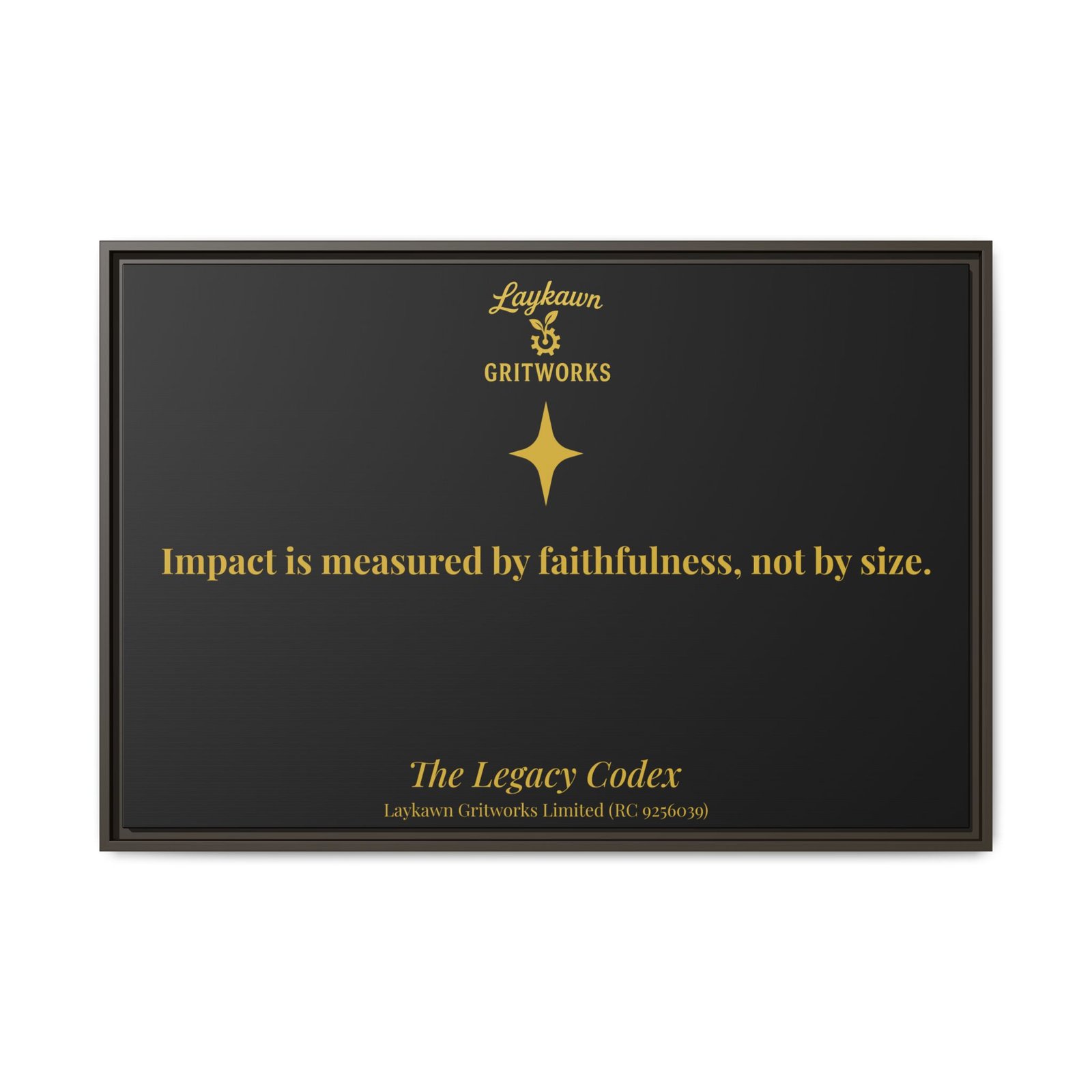 Faithful Impact – The Legacy Codex Premium Framed Canvas - Image 37