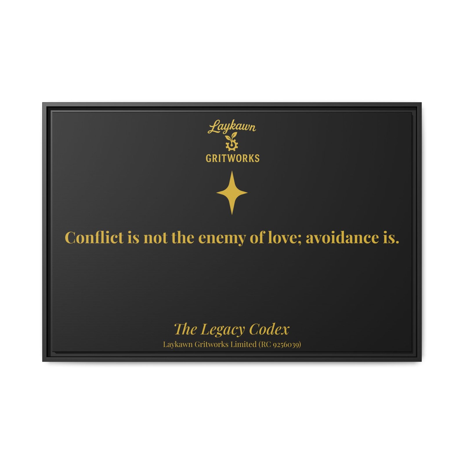 Love and Conflict – The Legacy Codex Premium Framed Canvas - Image 41