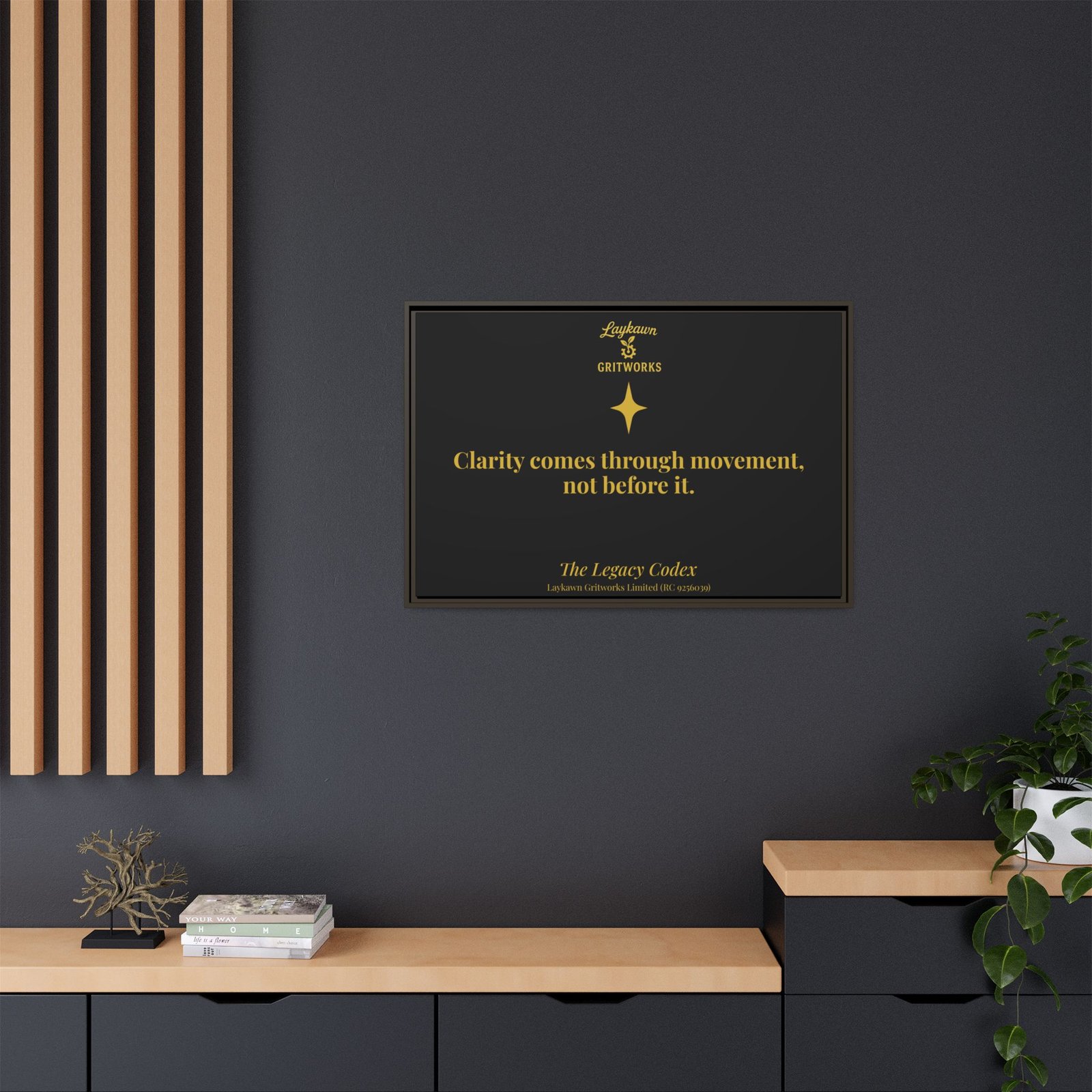 The Power of Movement – The Legacy Codex Premium Framed Canvas - Image 40
