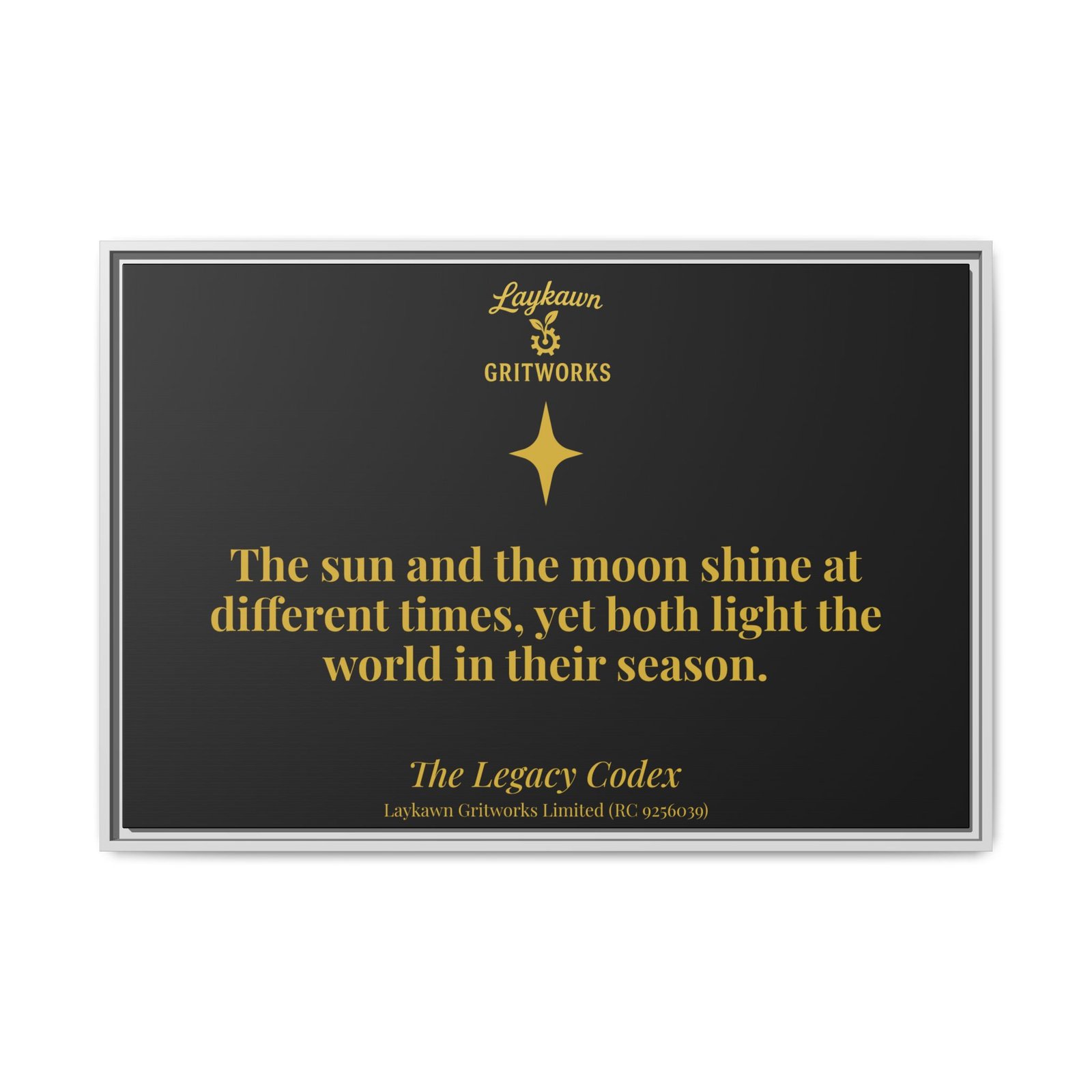 Your Season – The Legacy Codex Premium Framed Canvas - Image 33