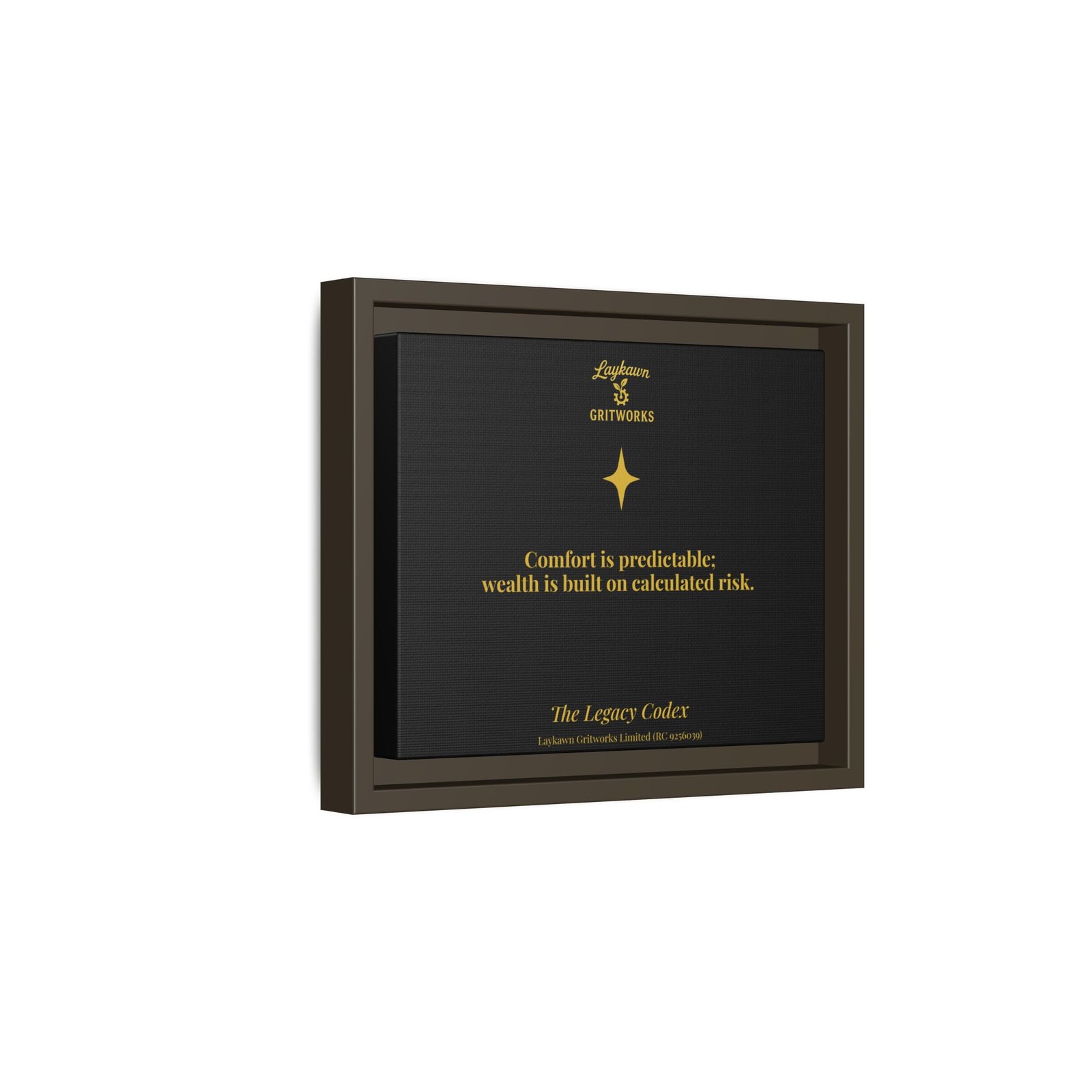 Calculated Risk – The Legacy Codex Premium Framed Canvas - Image 10