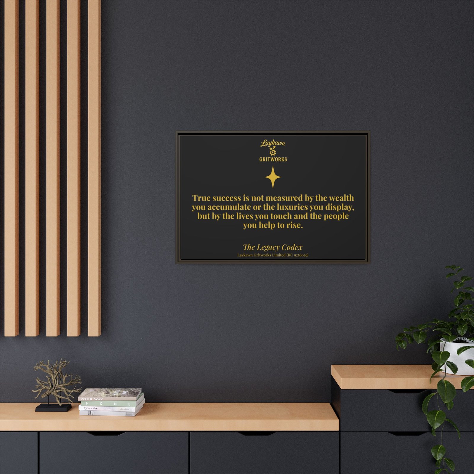 The Legacy of Success – The Legacy Codex Premium Framed Canvas - Image 40