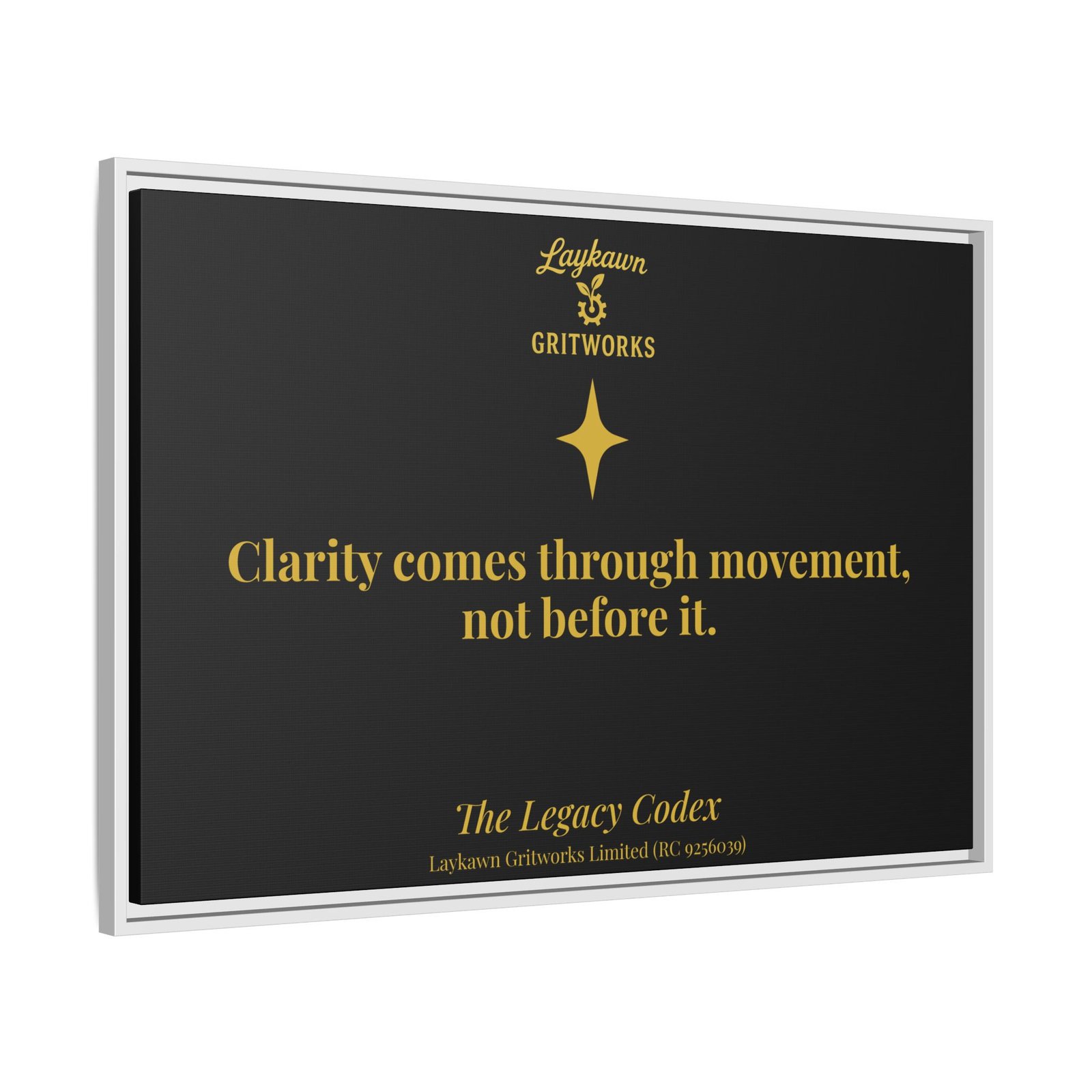The Power of Movement – The Legacy Codex Premium Framed Canvas - Image 34