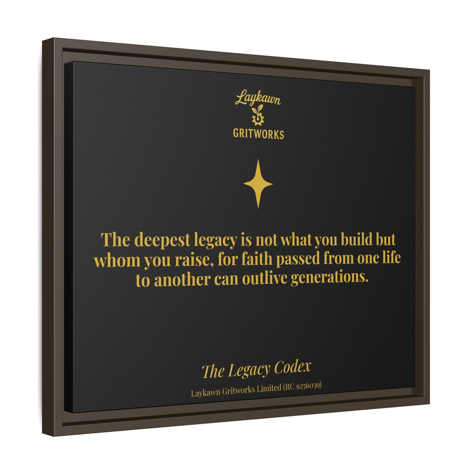 The Deepest Legacy – The Legacy Codex Premium Framed Canvas - Image 26