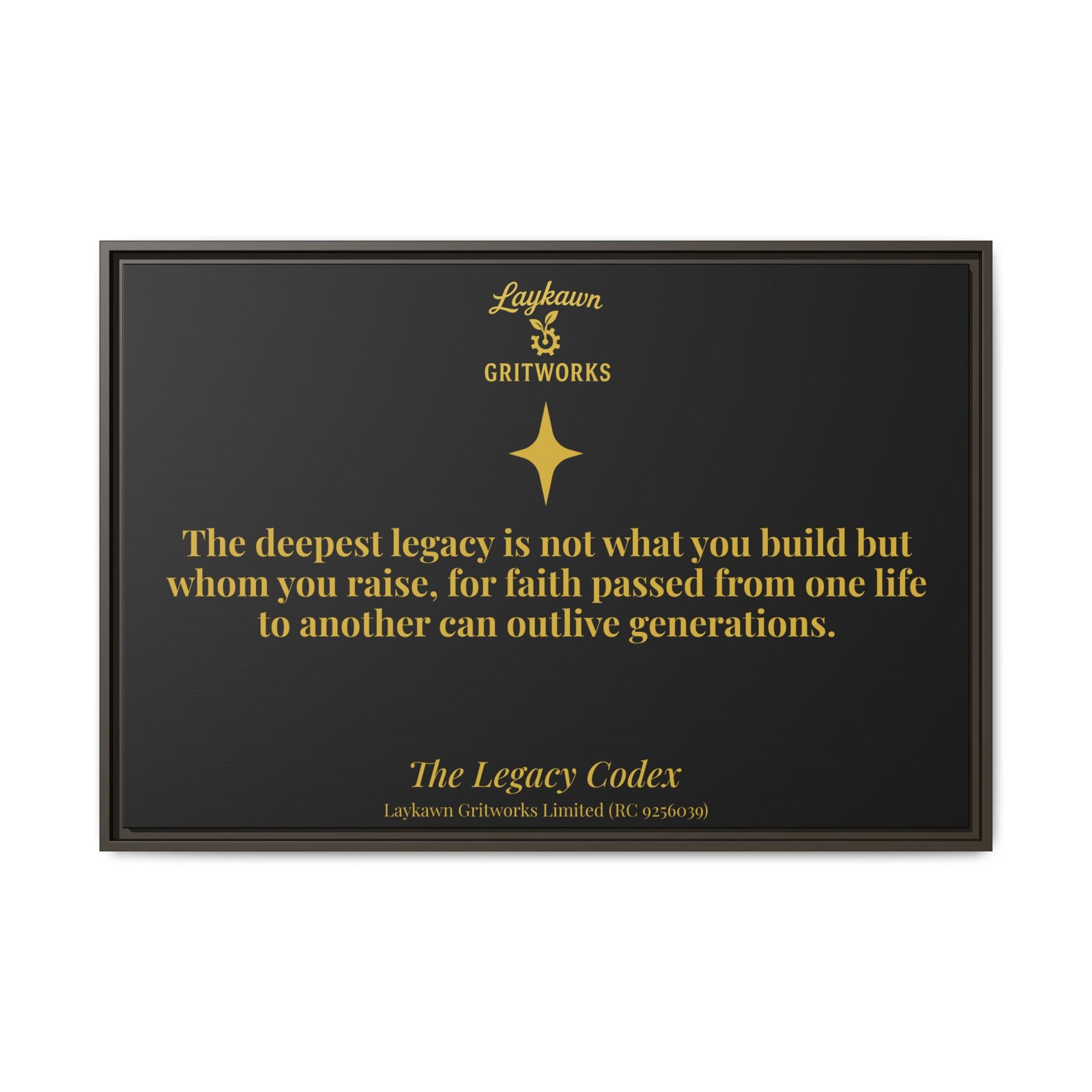 The Deepest Legacy – The Legacy Codex Premium Framed Canvas - Image 37