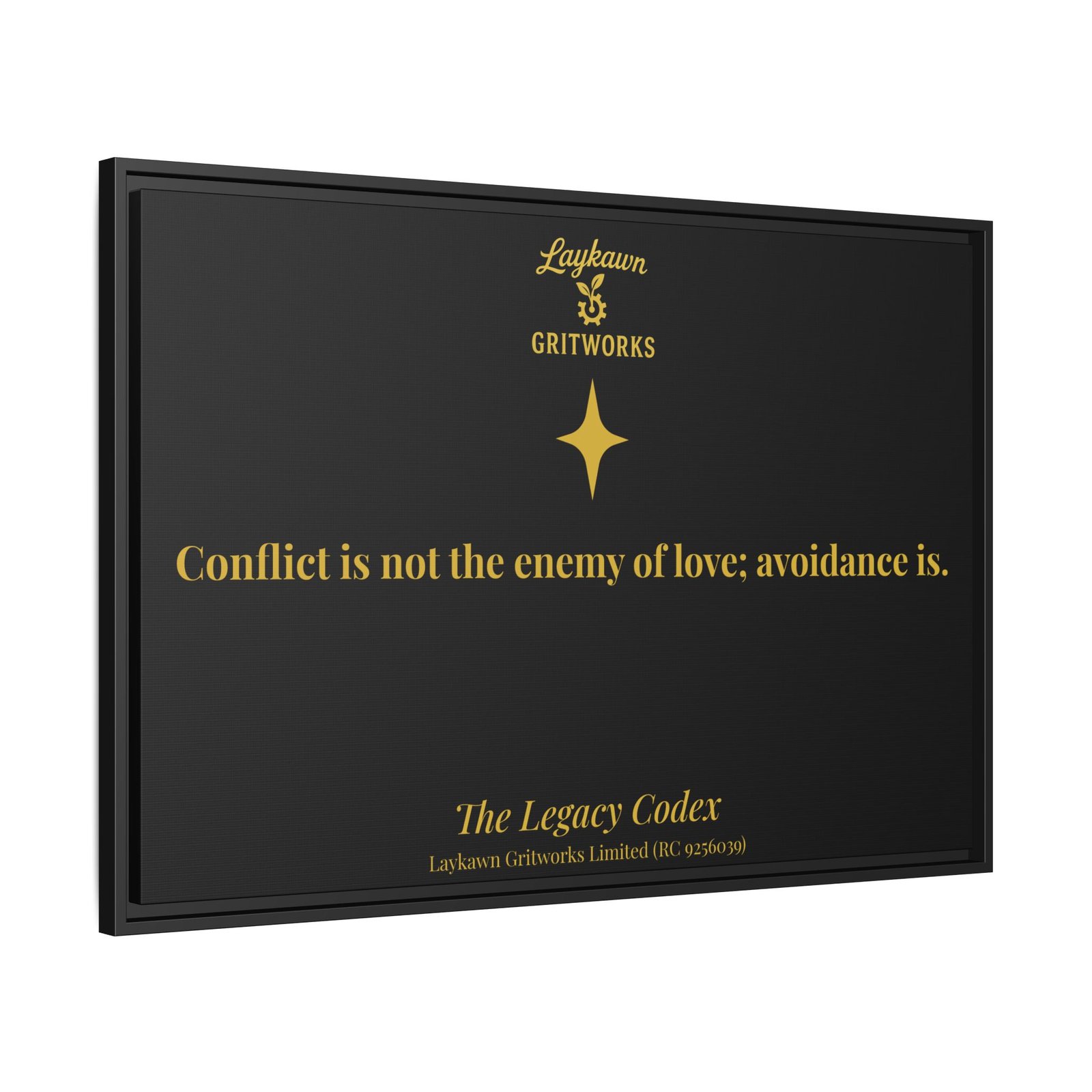Love and Conflict – The Legacy Codex Premium Framed Canvas - Image 42