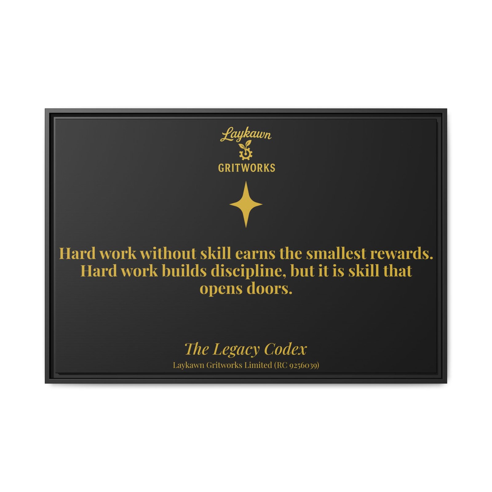 The Value of Skill – The Legacy Codex Premium Framed Canvas - Image 41