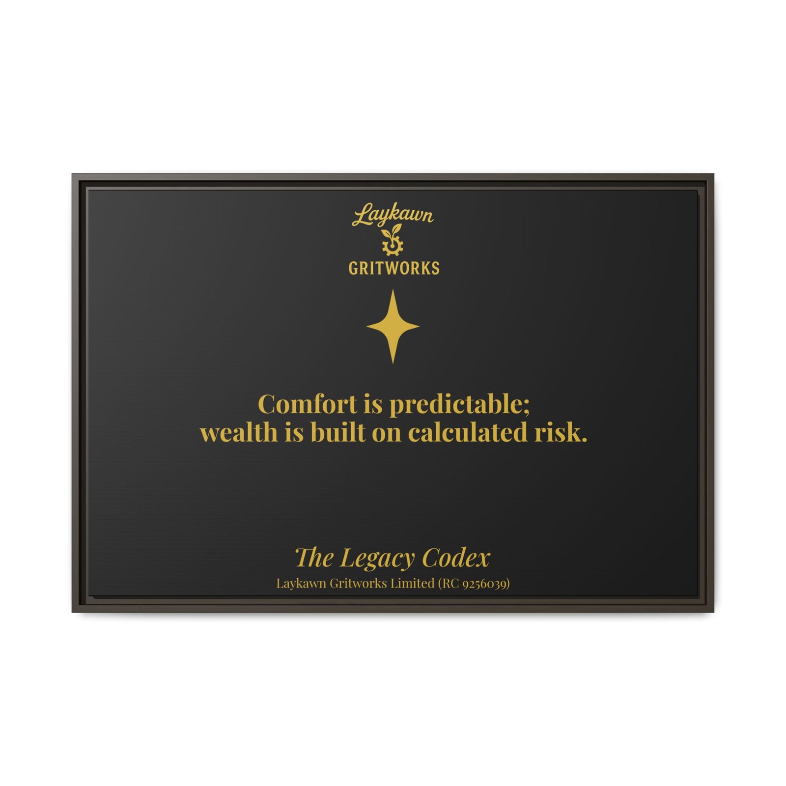 Calculated Risk – The Legacy Codex Premium Framed Canvas - Image 37