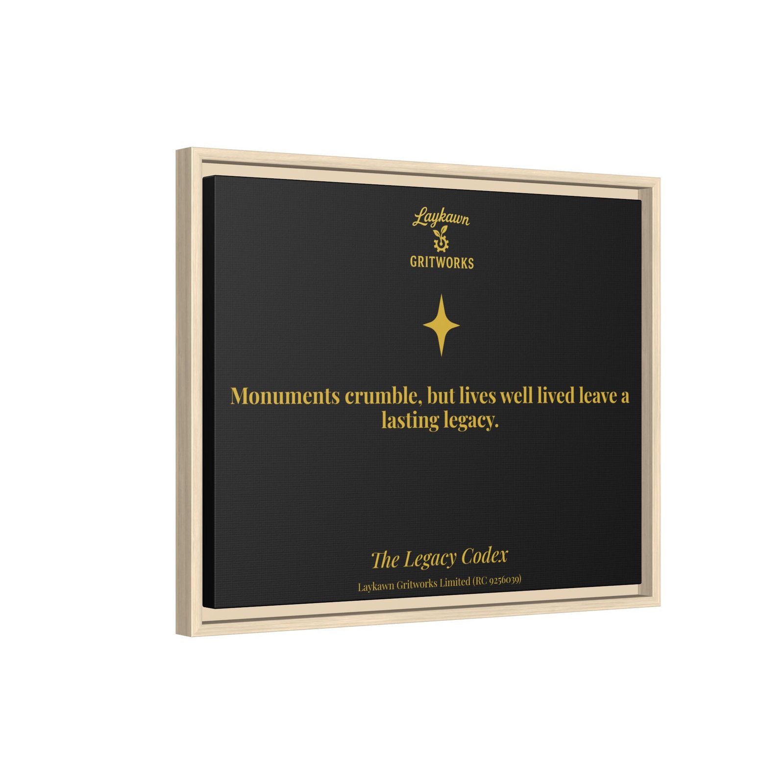 A Life Well Lived – The Legacy Codex Premium Framed Canvas - Image 22