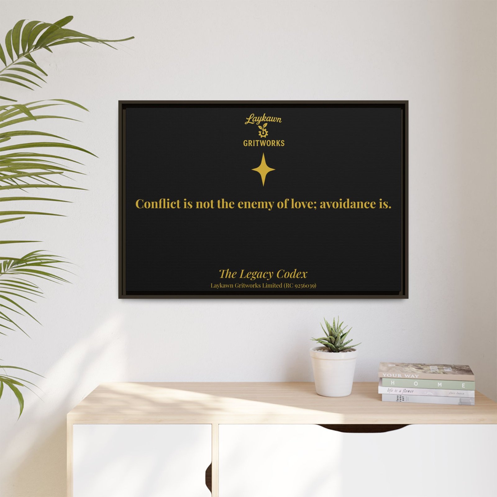 Love and Conflict – The Legacy Codex Premium Framed Canvas - Image 39