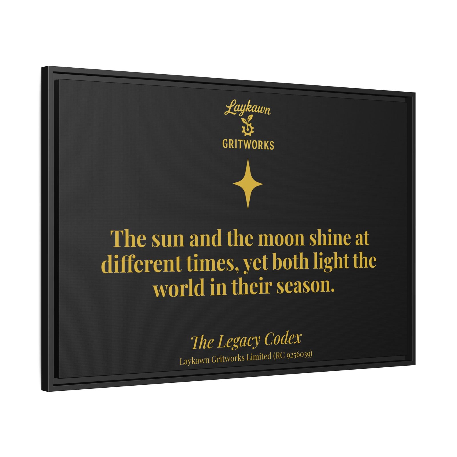 Your Season – The Legacy Codex Premium Framed Canvas - Image 42
