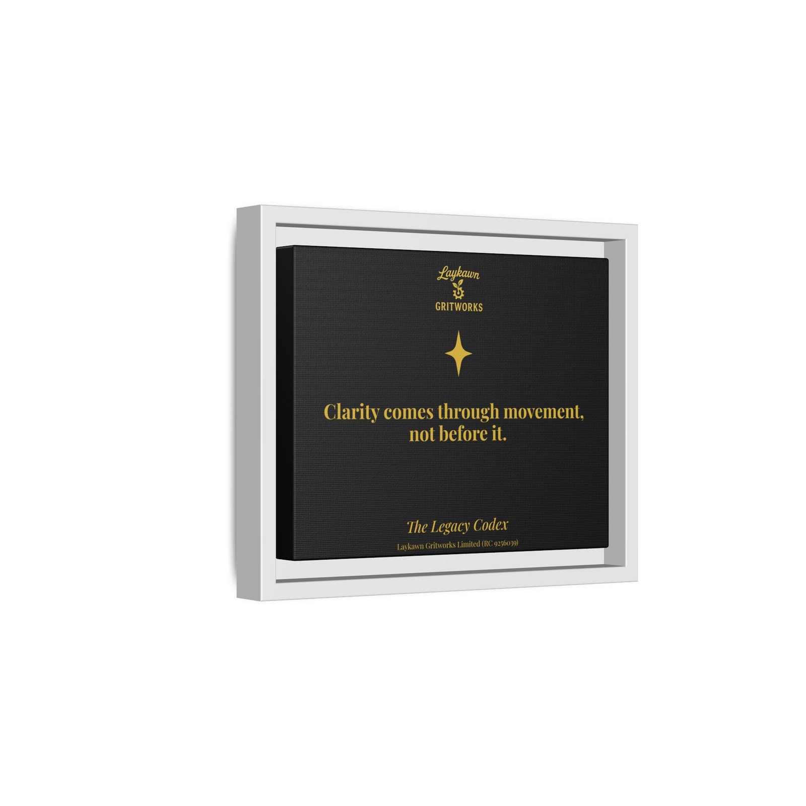 The Power of Movement – The Legacy Codex Premium Framed Canvas - Image 14
