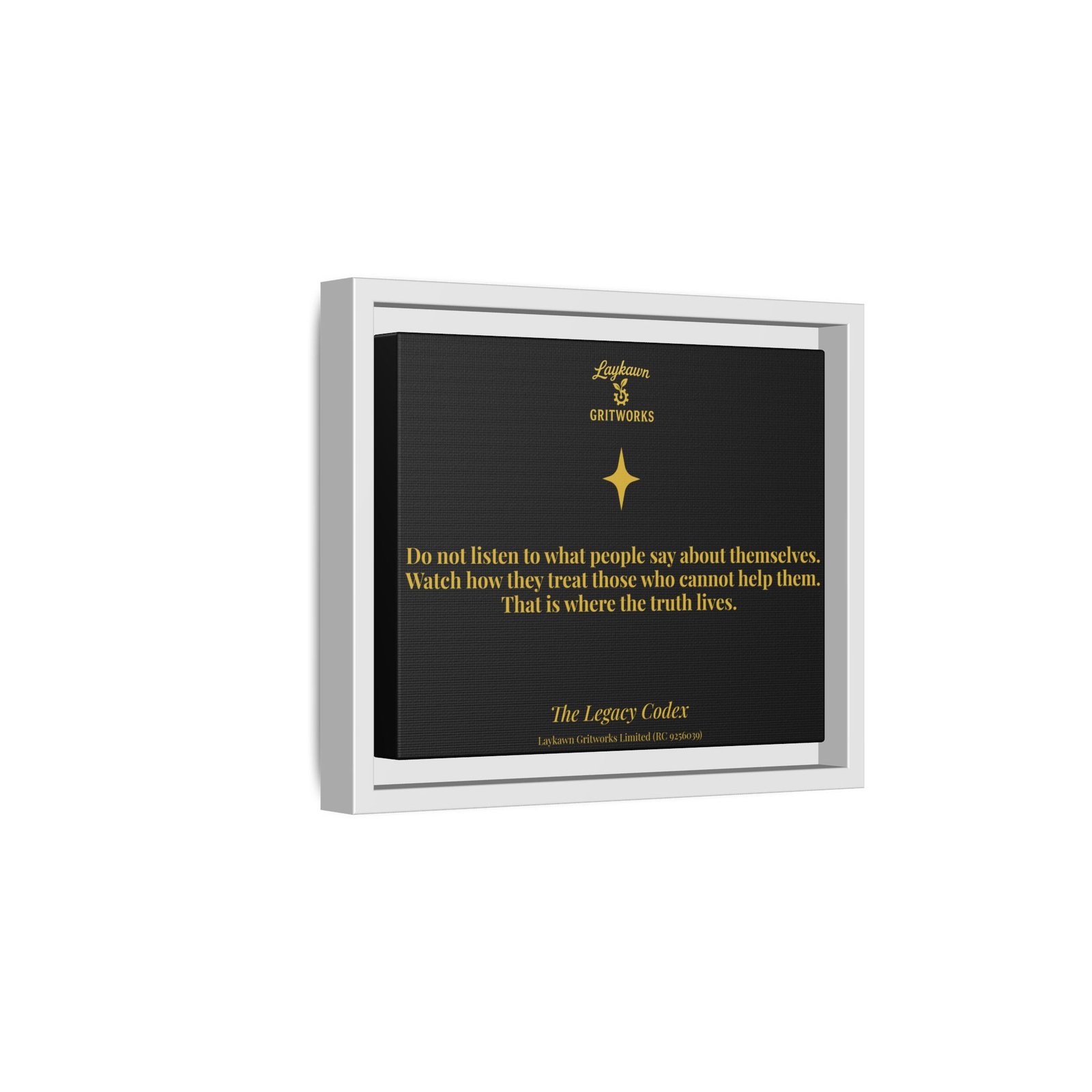 Where Truth Lives – The Legacy Codex Premium Framed Canvas - Image 14