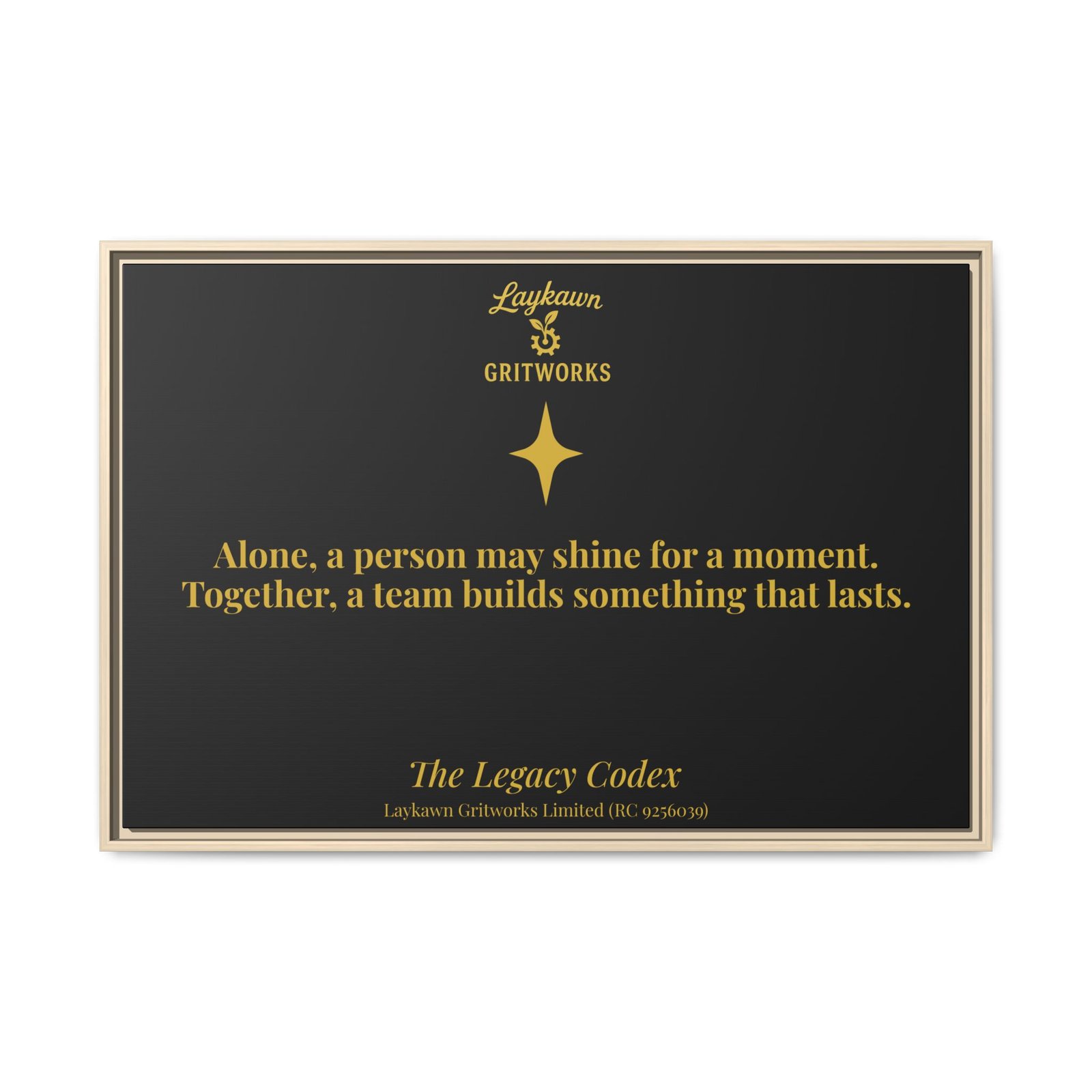The Power of Together – The Legacy Codex Premium Framed Canvas - Image 45