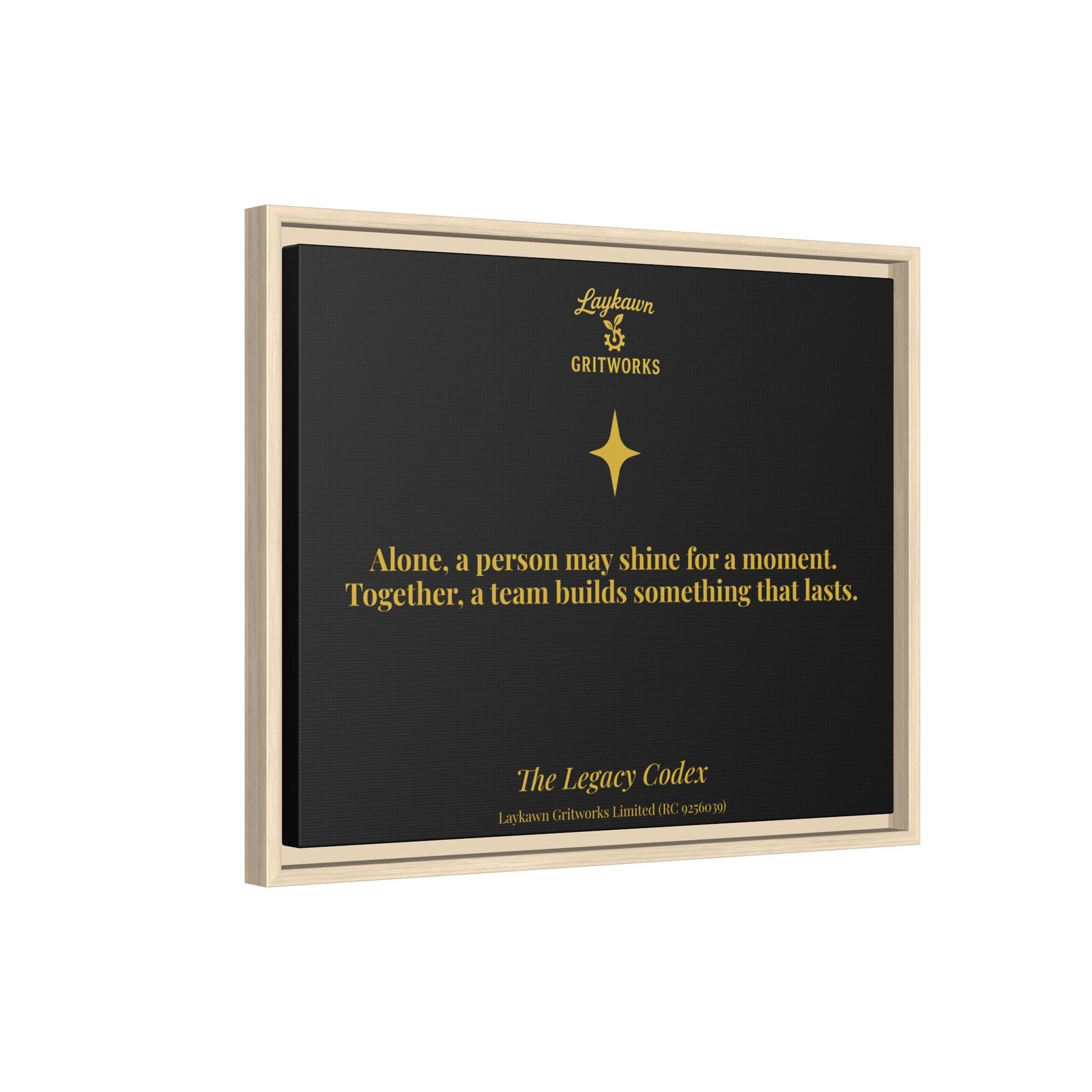 The Power of Together – The Legacy Codex Premium Framed Canvas - Image 22
