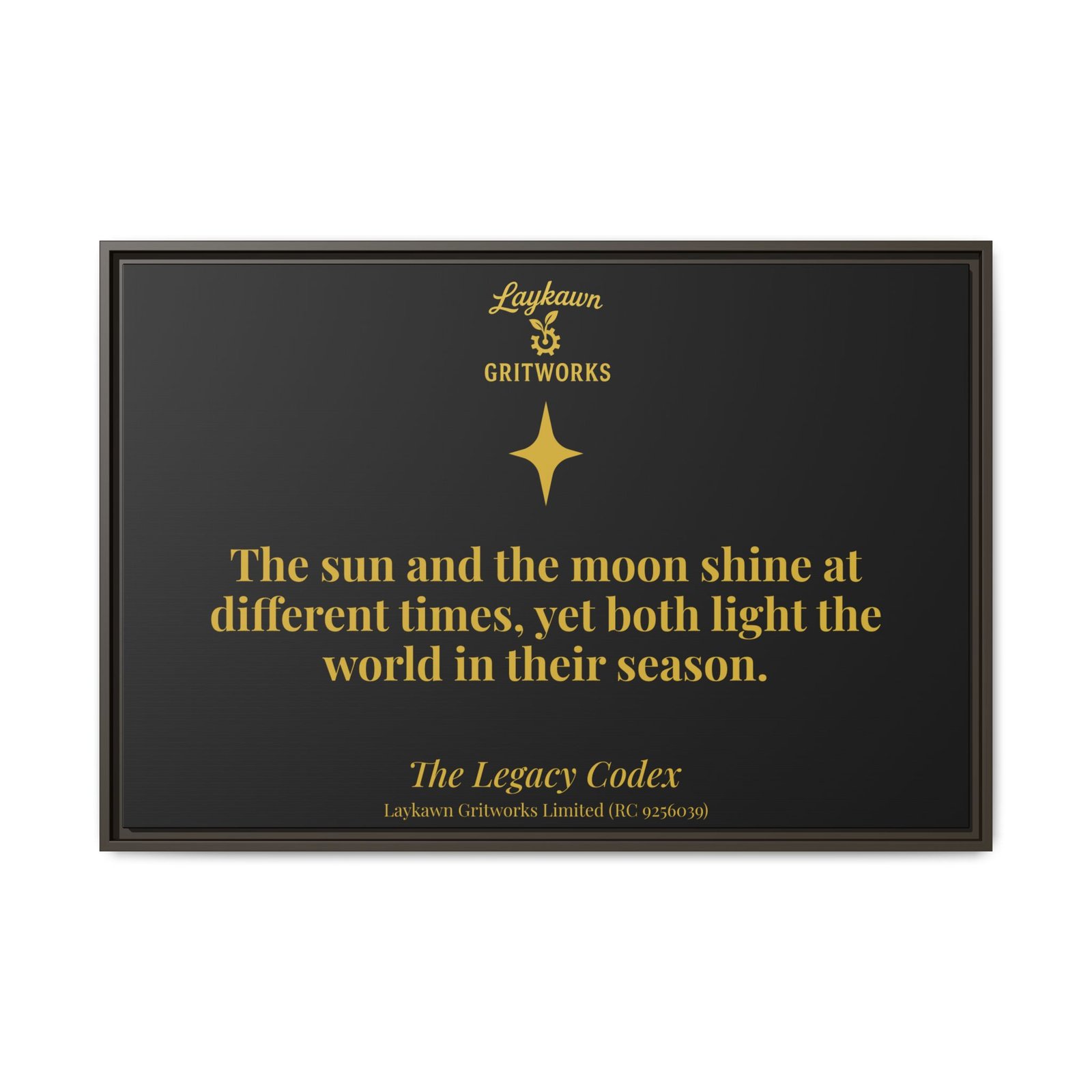 Your Season – The Legacy Codex Premium Framed Canvas - Image 37