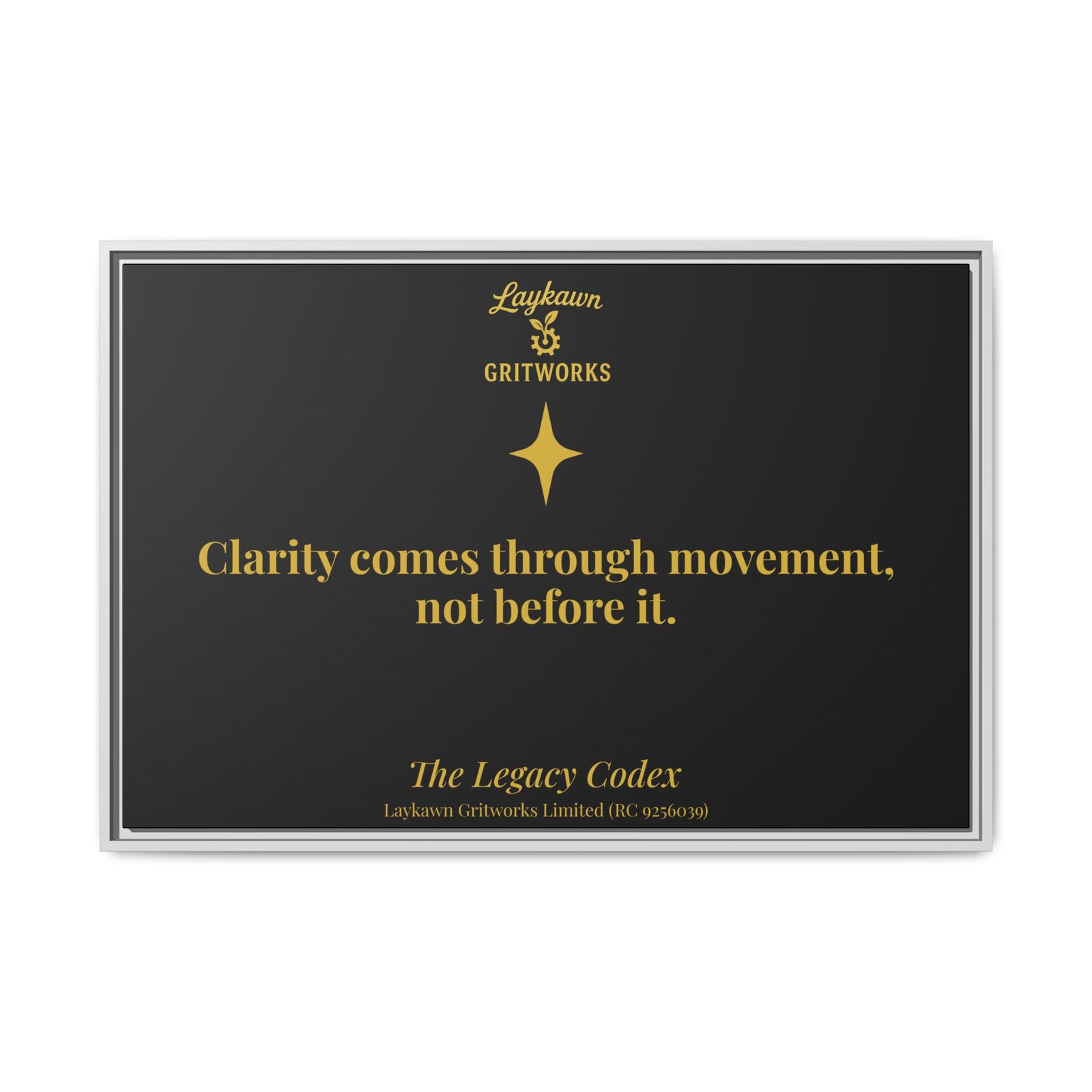 The Power of Movement – The Legacy Codex Premium Framed Canvas - Image 33