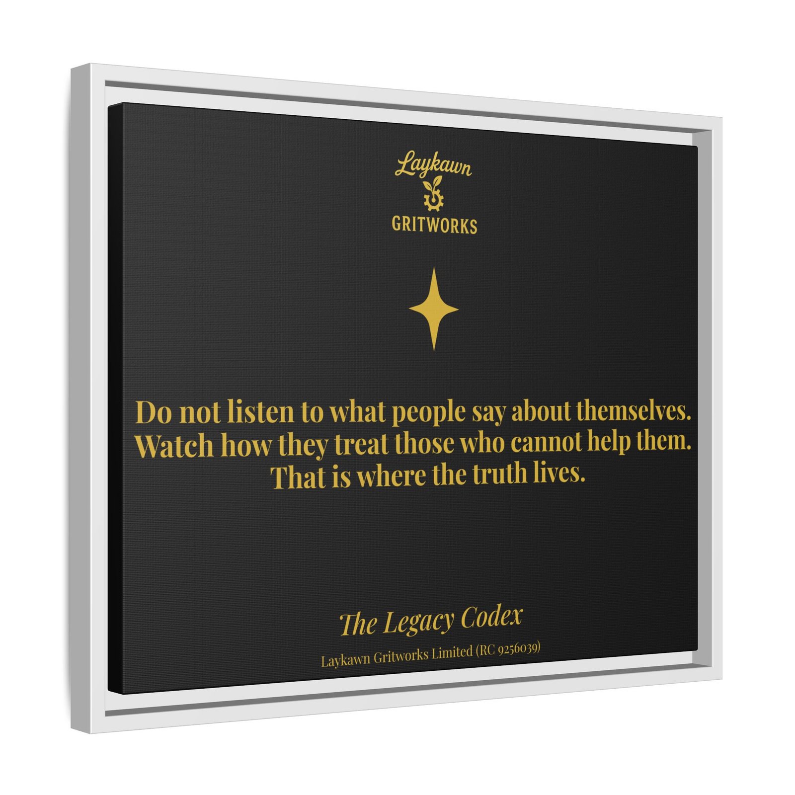 Where Truth Lives – The Legacy Codex Premium Framed Canvas - Image 18