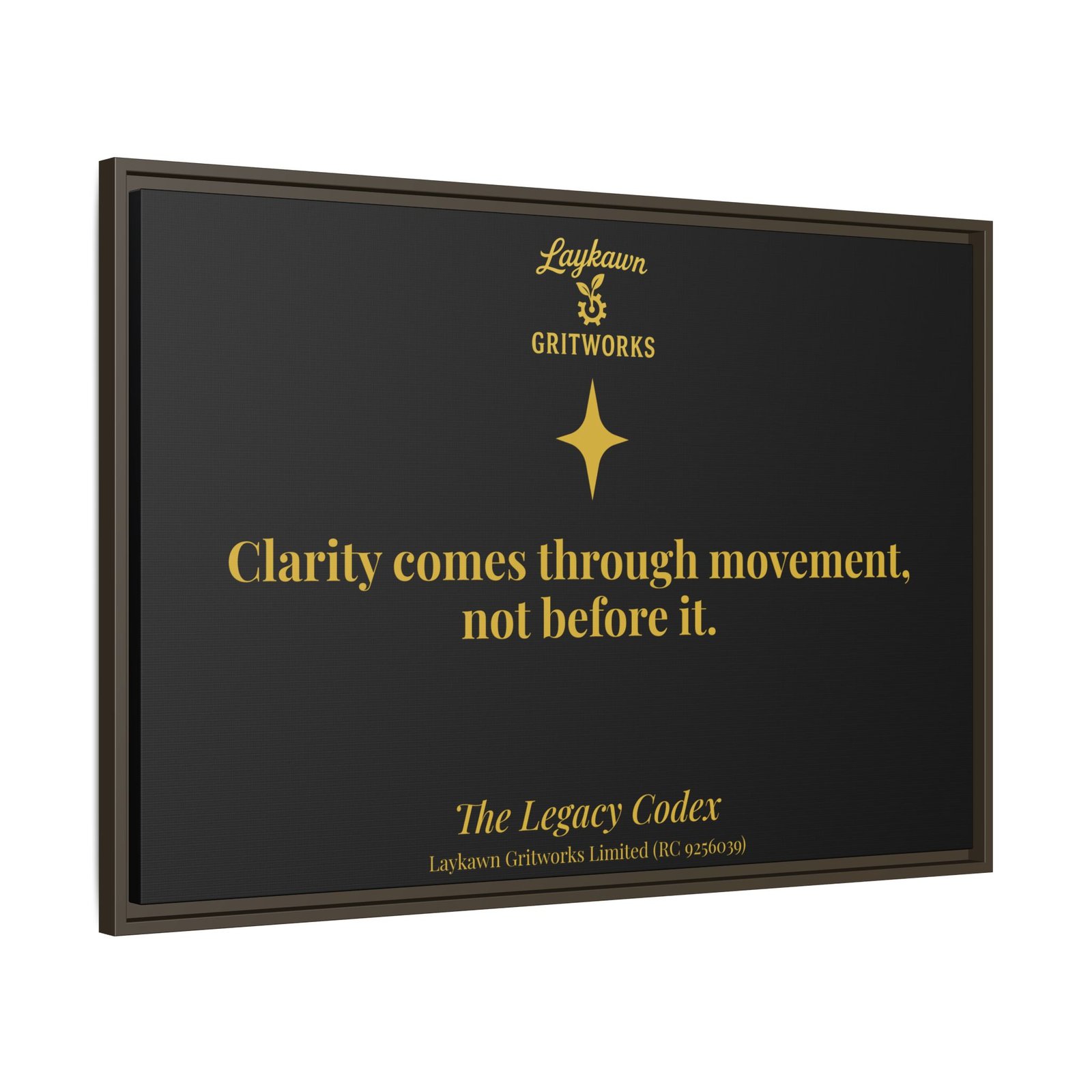 The Power of Movement – The Legacy Codex Premium Framed Canvas - Image 38