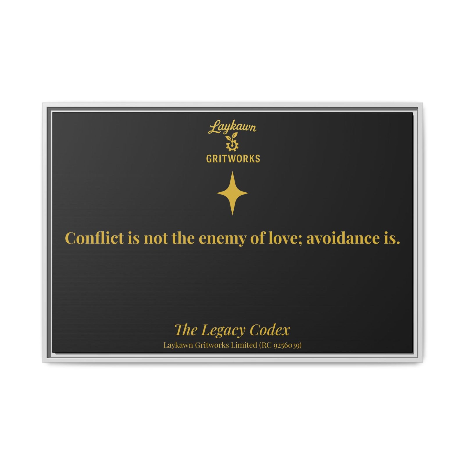 Love and Conflict – The Legacy Codex Premium Framed Canvas - Image 33