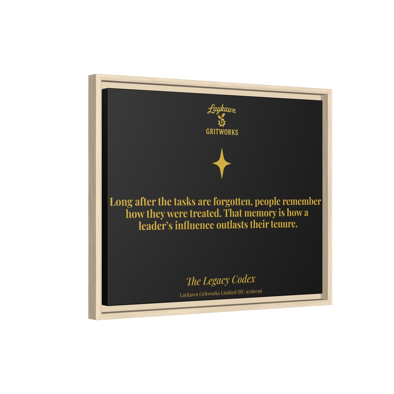 Influence That Outlasts – The Legacy Codex Premium Framed Canvas - Image 22
