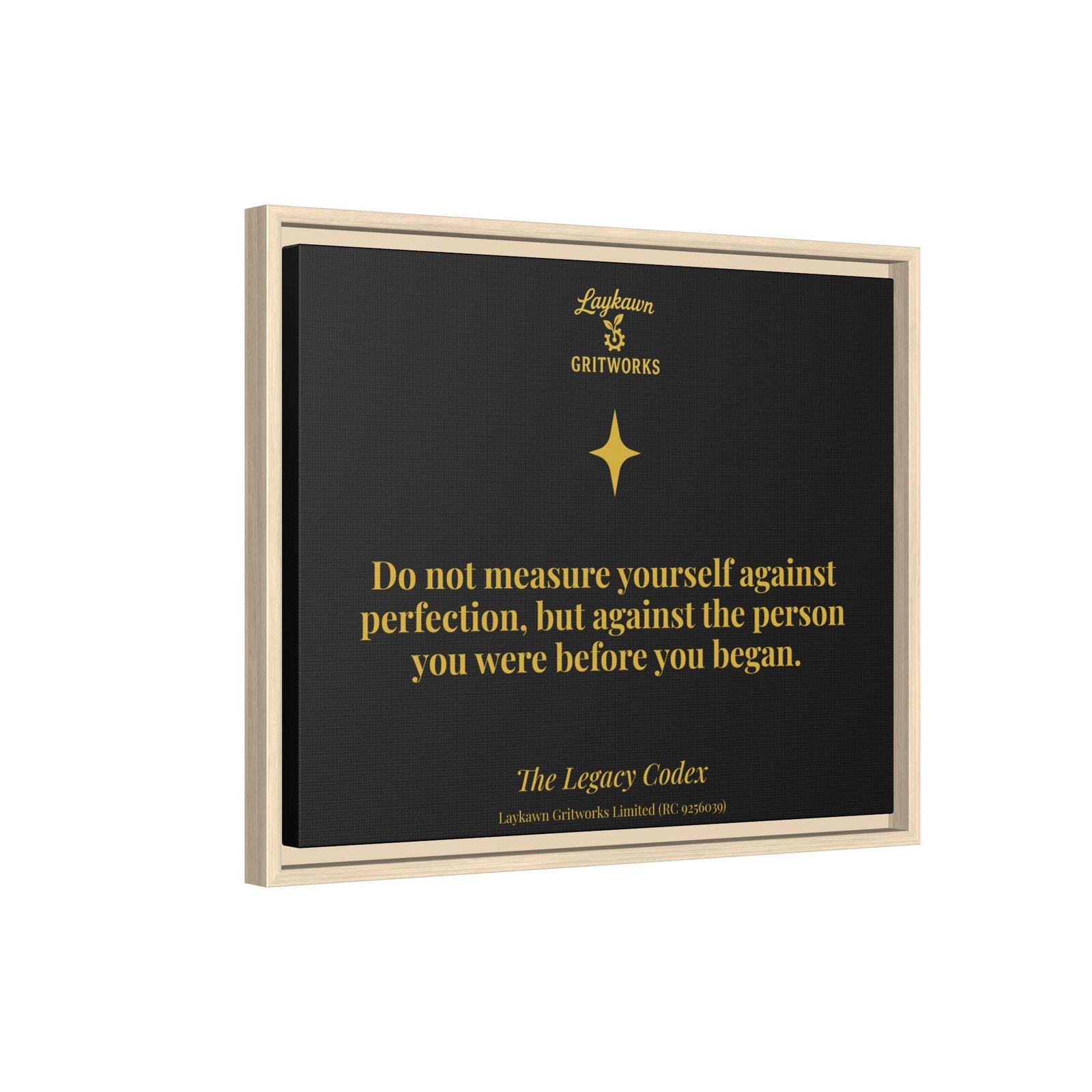 The Measure of Growth – The Legacy Codex Premium Framed Canvas - Image 22