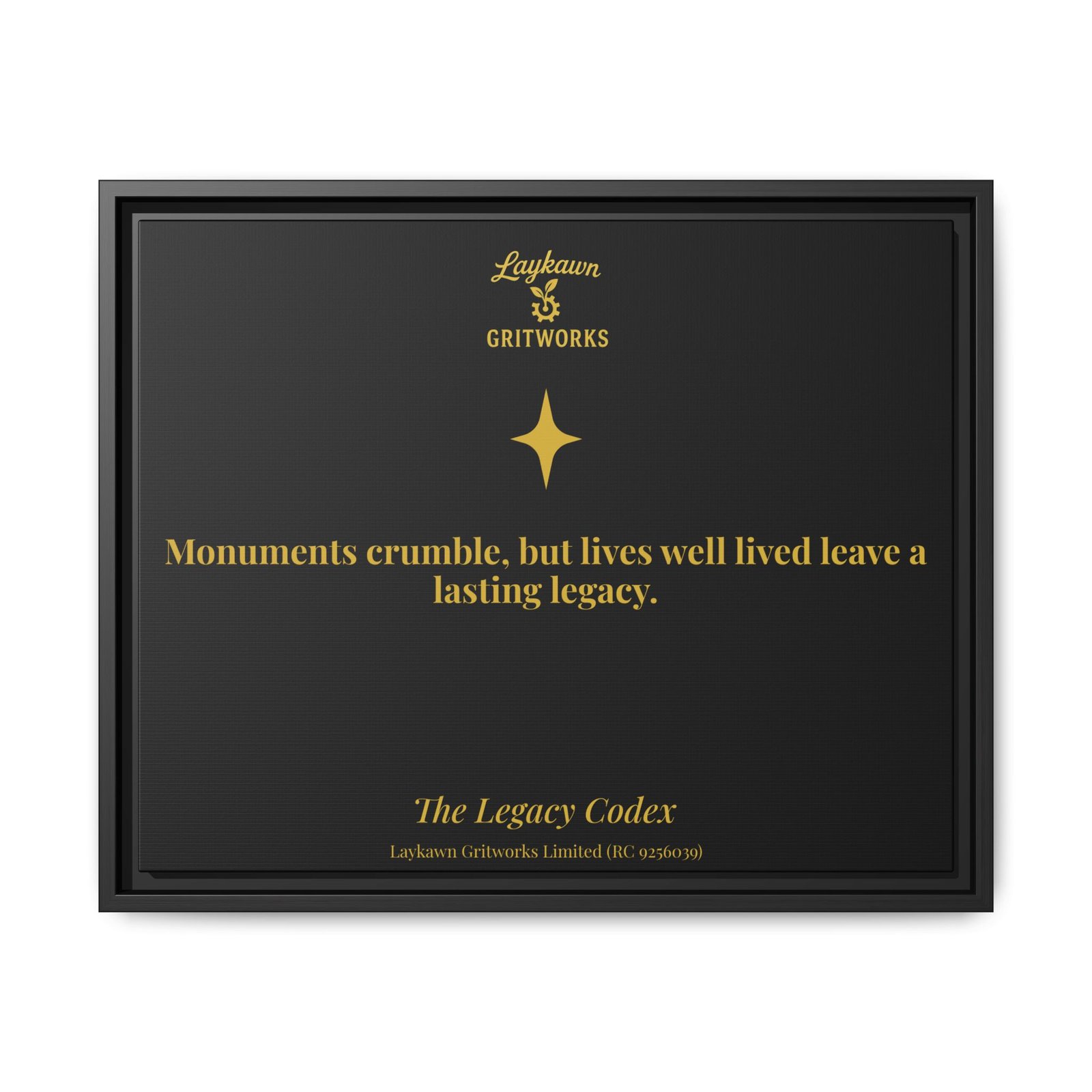 A Life Well Lived – The Legacy Codex Premium Framed Canvas - Image 29