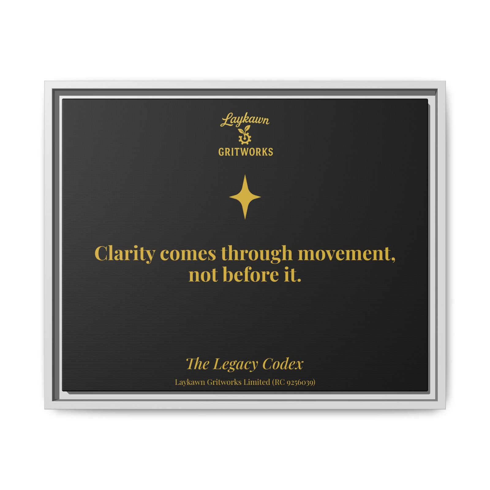 The Power of Movement – The Legacy Codex Premium Framed Canvas - Image 17