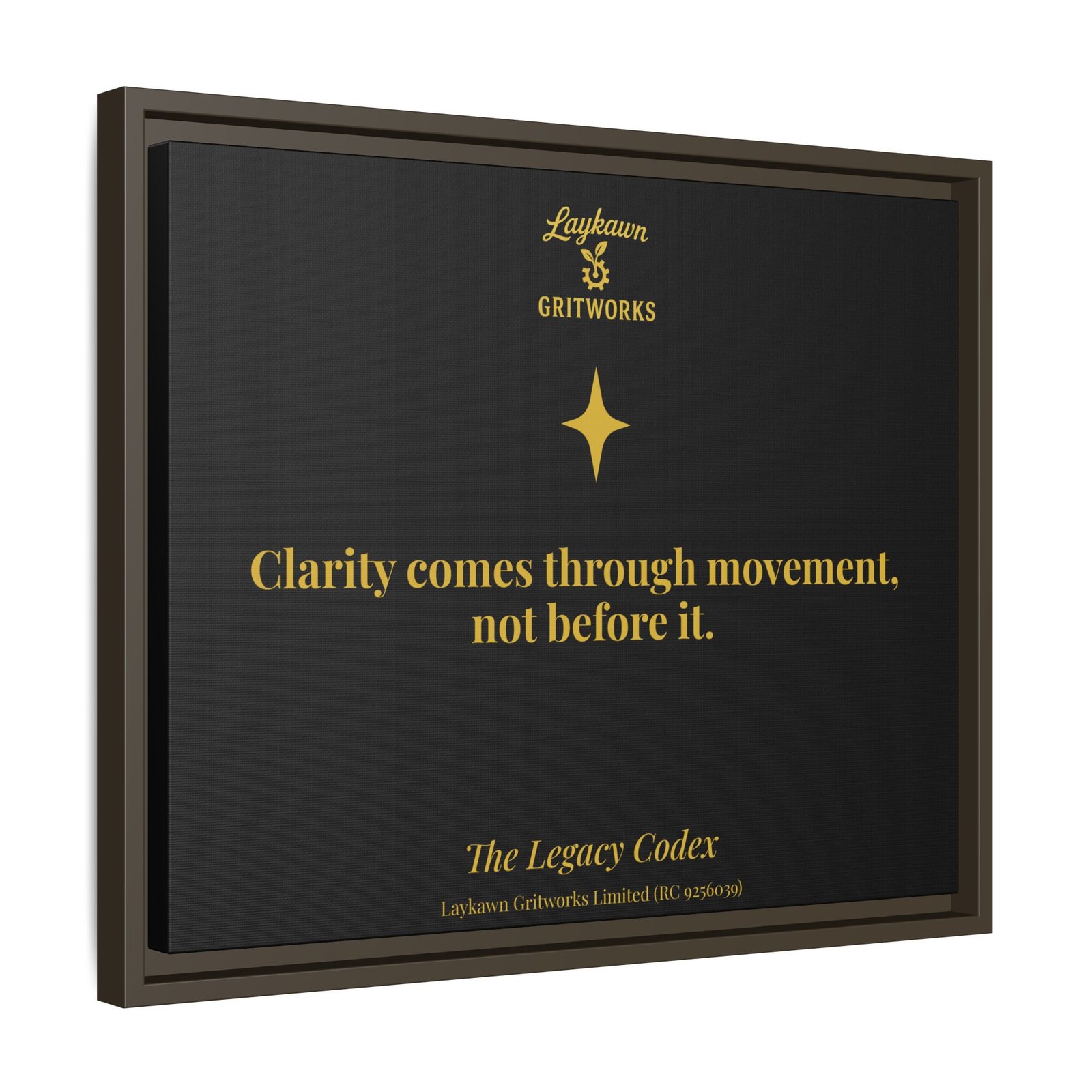 The Power of Movement – The Legacy Codex Premium Framed Canvas - Image 26