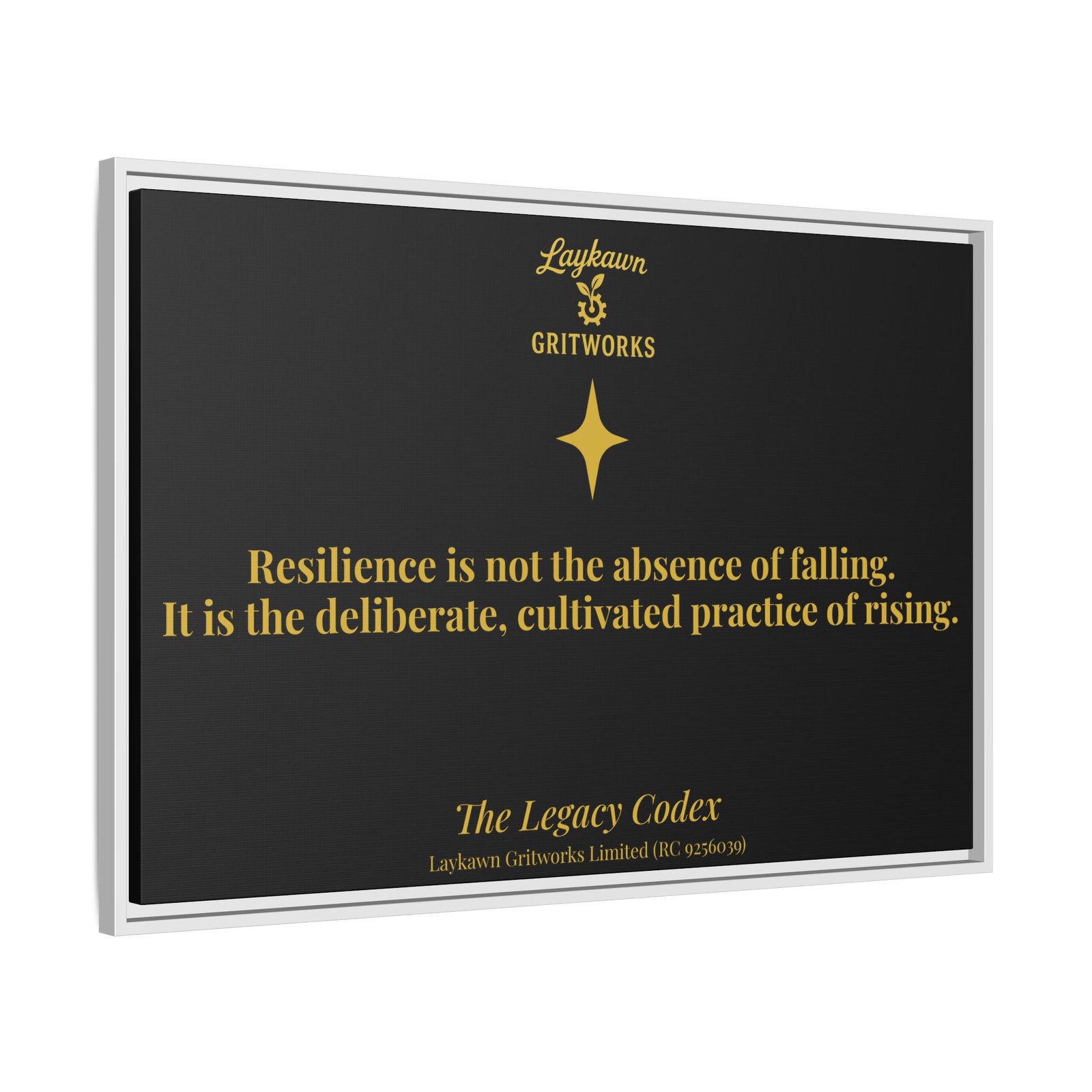 The Practice of Rising – The Legacy Codex Premium Framed Canvas - Image 34