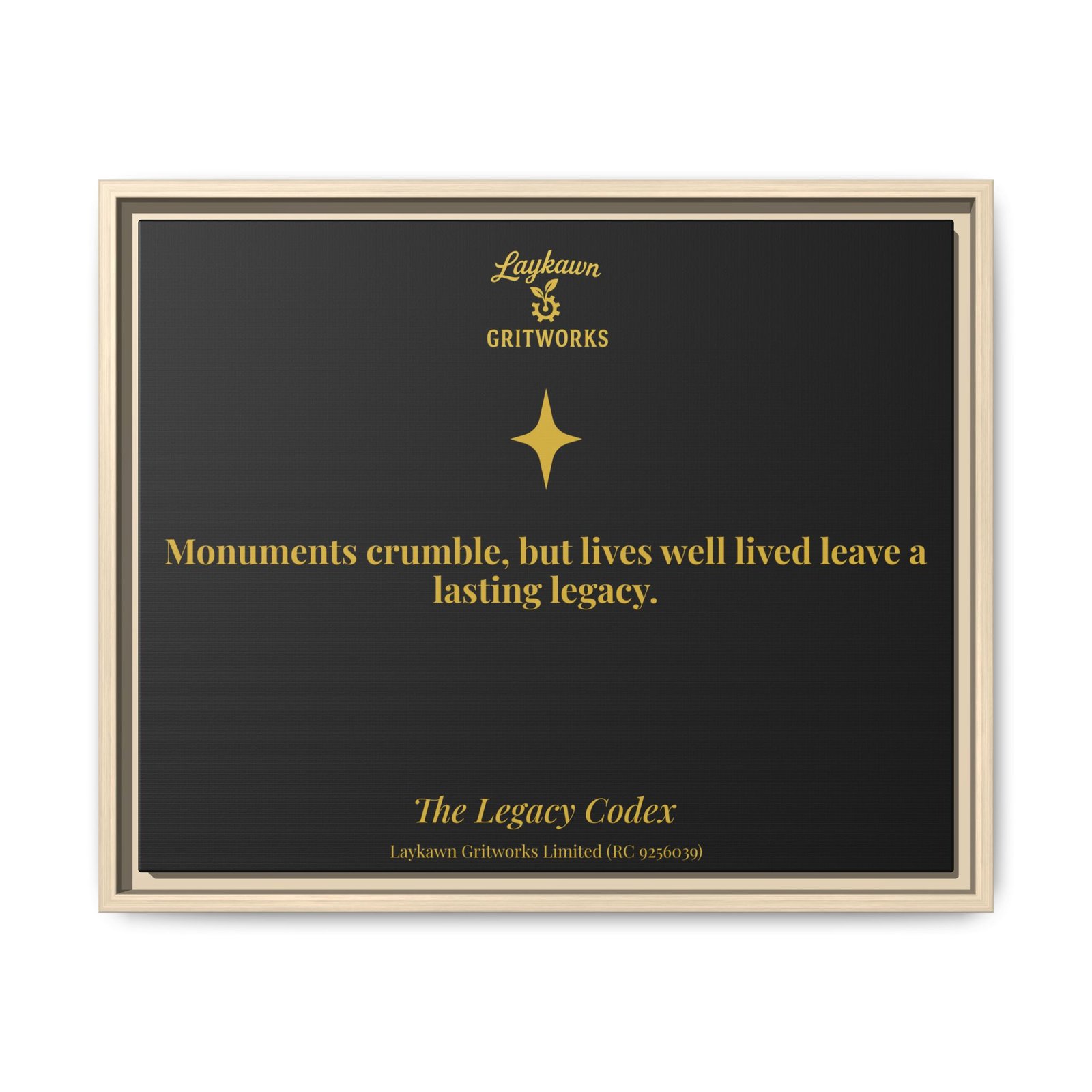 A Life Well Lived – The Legacy Codex Premium Framed Canvas - Image 21