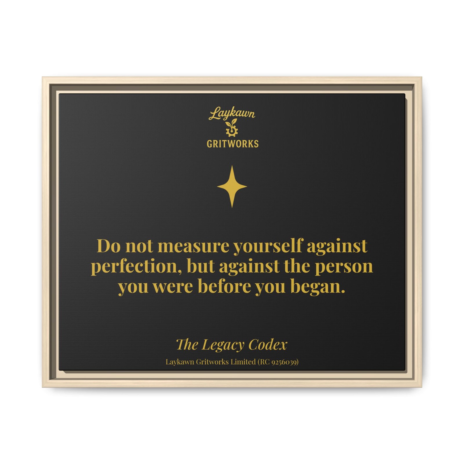 The Measure of Growth – The Legacy Codex Premium Framed Canvas - Image 21