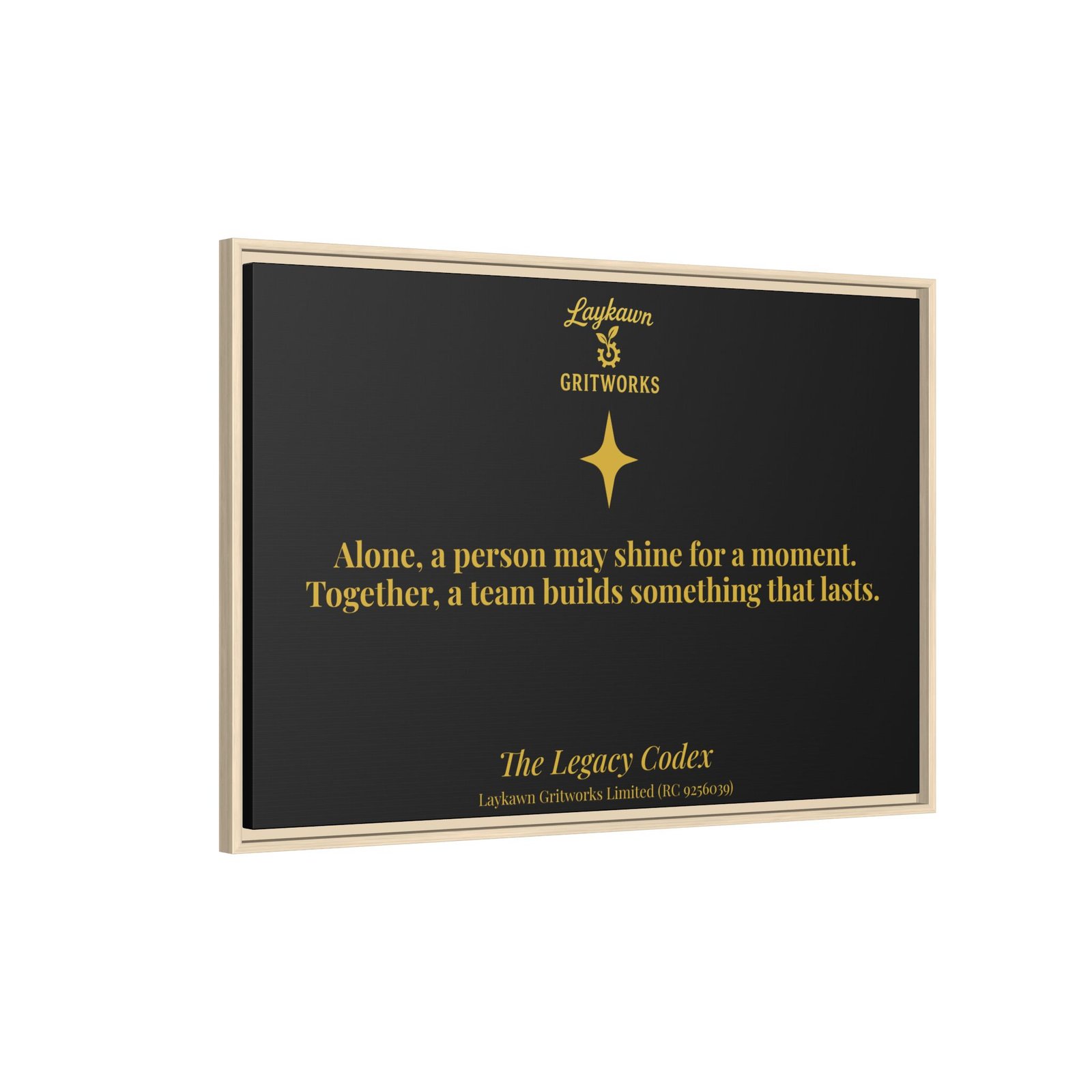 The Power of Together – The Legacy Codex Premium Framed Canvas - Image 46