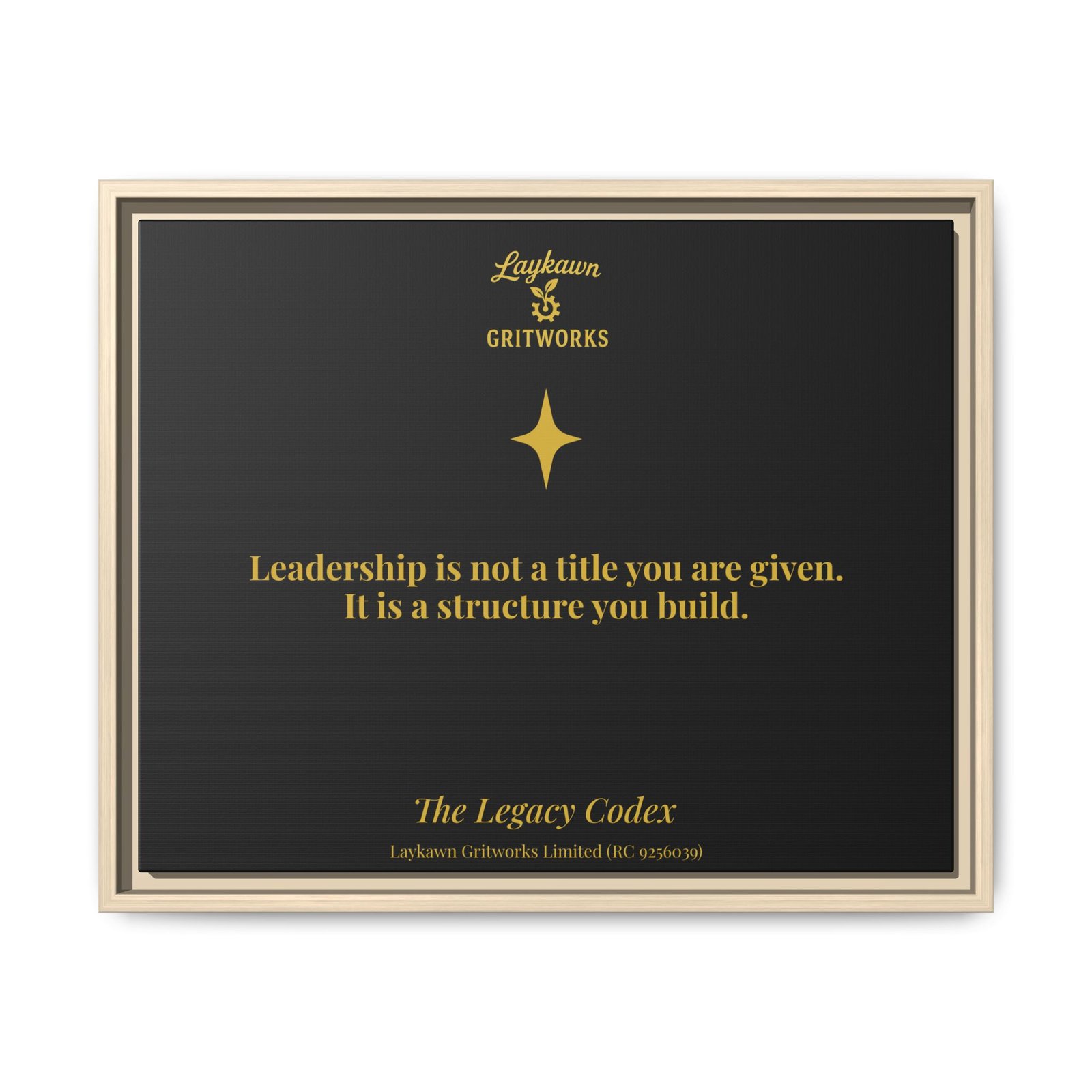 The Architecture of Leadership – The Legacy Codex Premium Framed Canvas - Image 21
