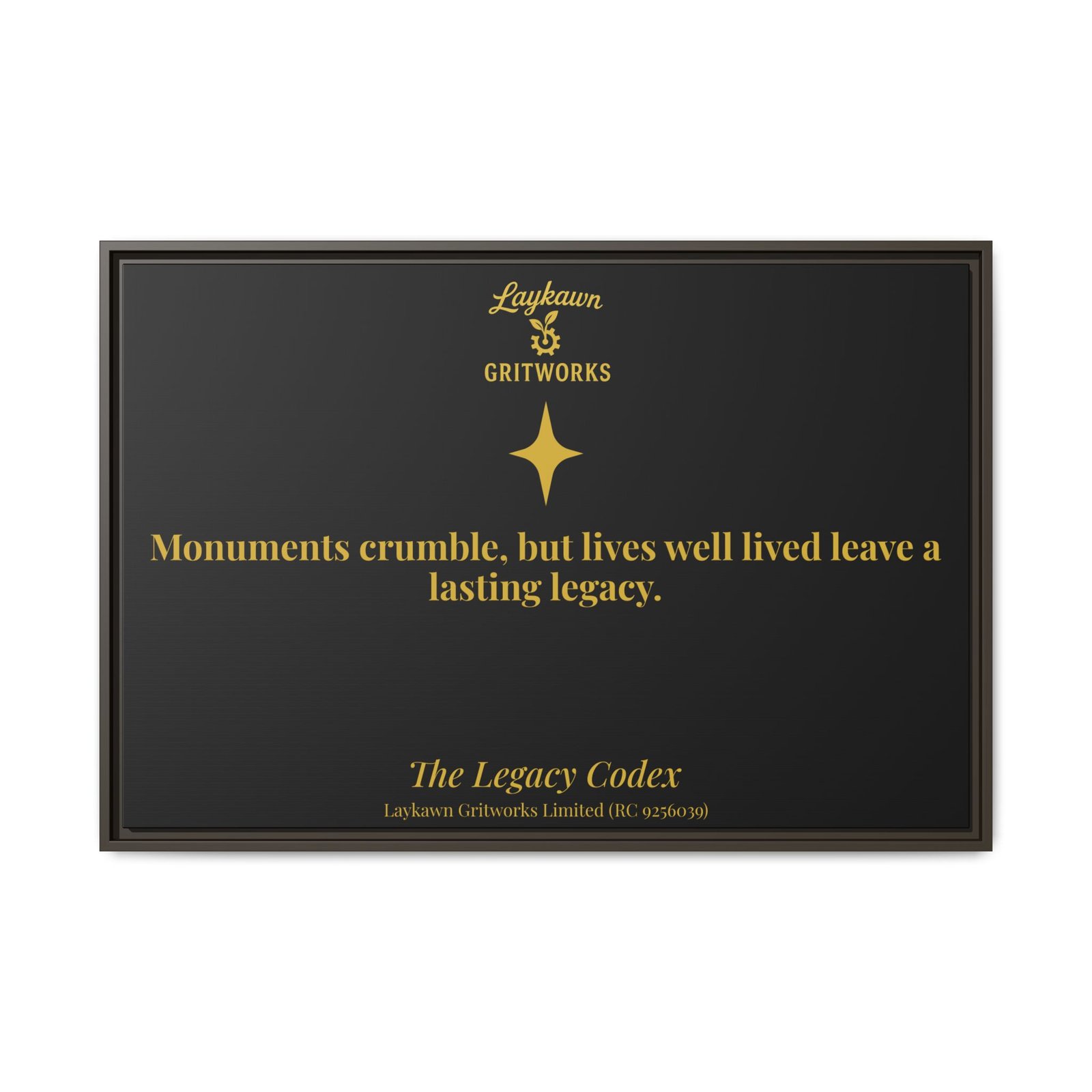 A Life Well Lived – The Legacy Codex Premium Framed Canvas - Image 37