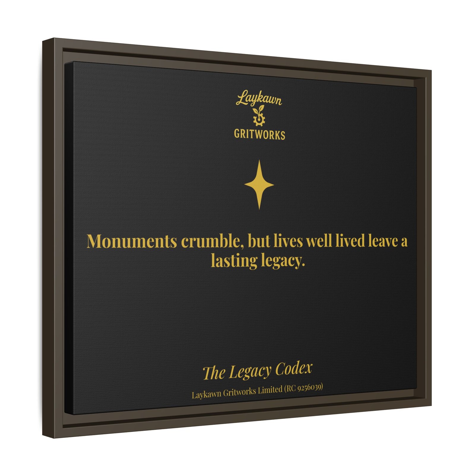 A Life Well Lived – The Legacy Codex Premium Framed Canvas - Image 26