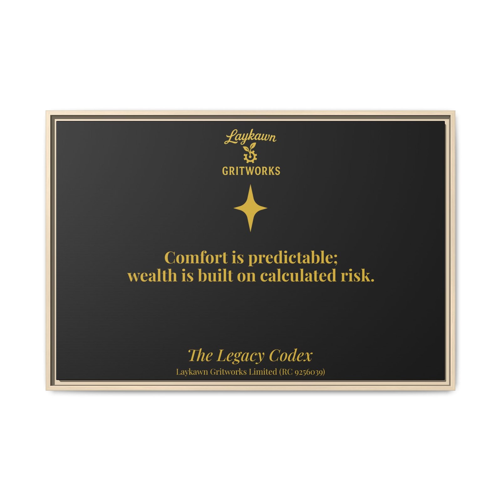 Calculated Risk – The Legacy Codex Premium Framed Canvas - Image 45