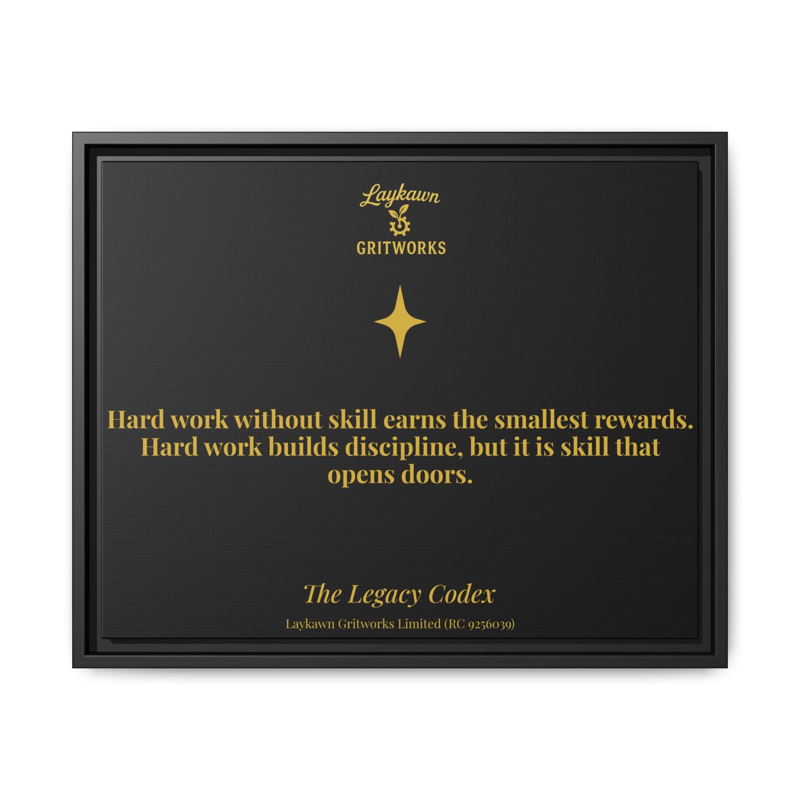 The Value of Skill – The Legacy Codex Premium Framed Canvas - Image 29