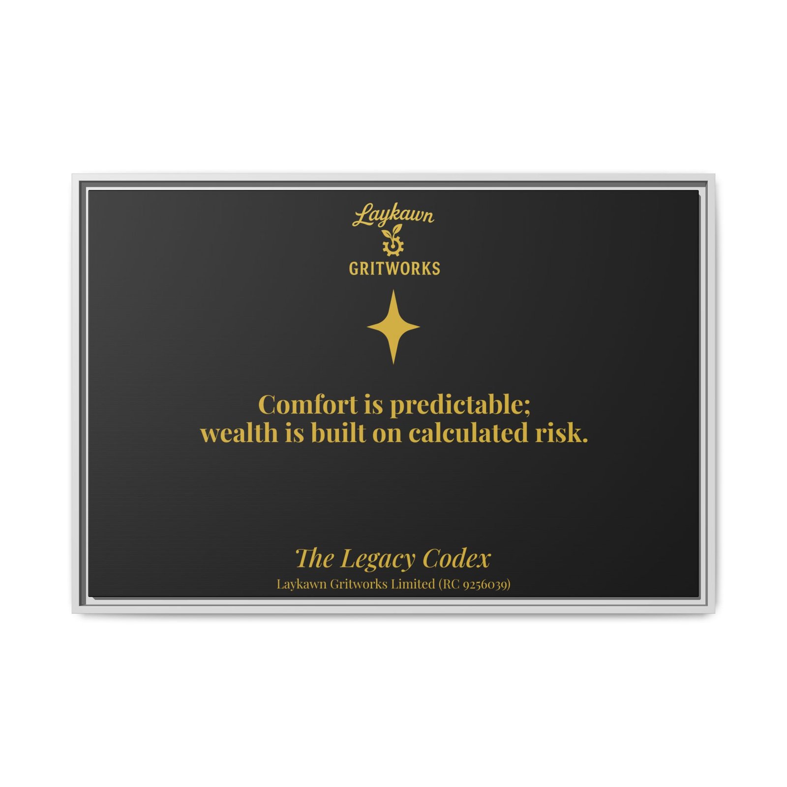 Calculated Risk – The Legacy Codex Premium Framed Canvas - Image 33
