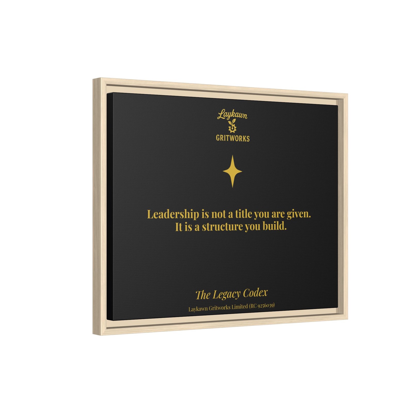 The Architecture of Leadership – The Legacy Codex Premium Framed Canvas - Image 22