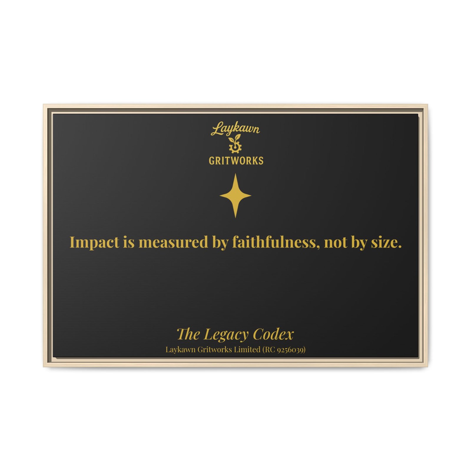 Faithful Impact – The Legacy Codex Premium Framed Canvas - Image 45