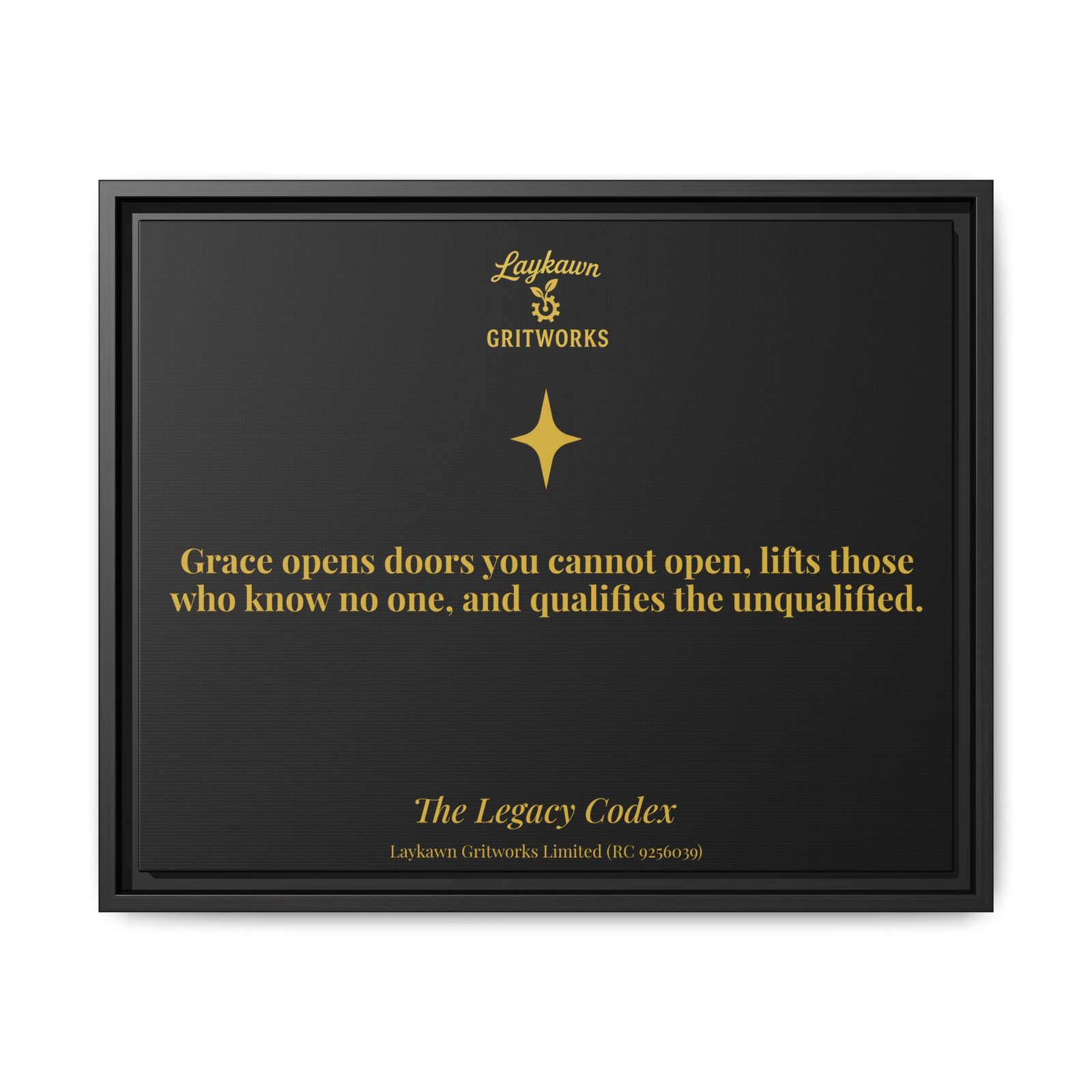 The Grace of Opportunity – The Legacy Codex Premium Framed Canvas - Image 29