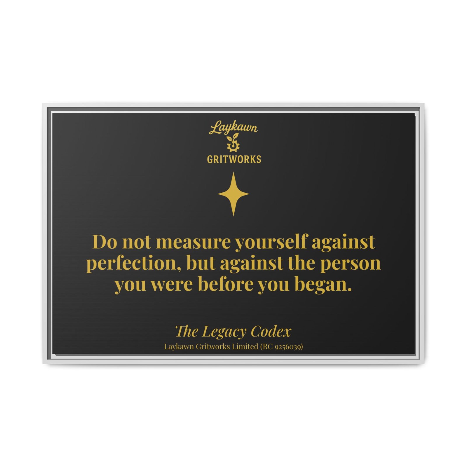The Measure of Growth – The Legacy Codex Premium Framed Canvas - Image 33