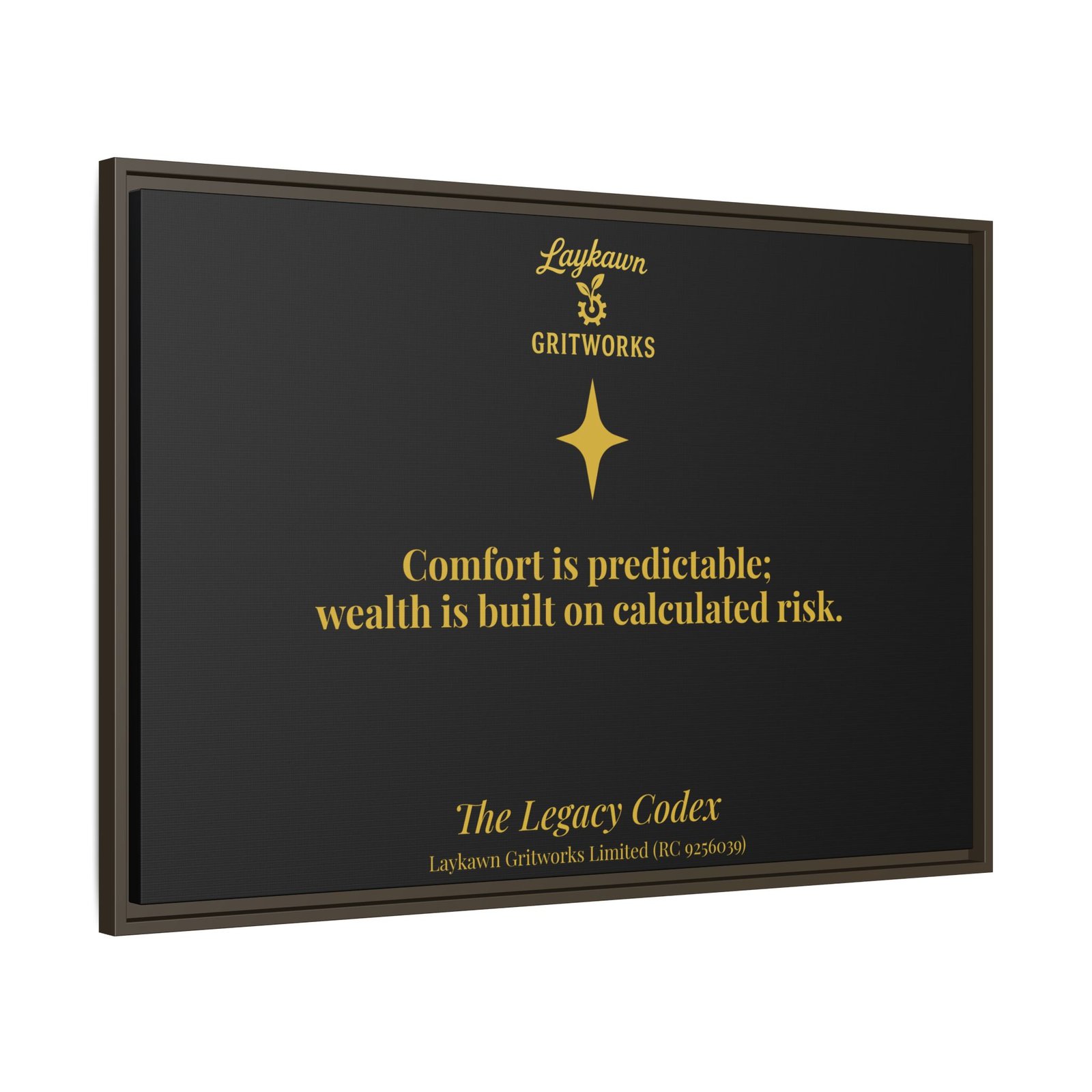 Calculated Risk – The Legacy Codex Premium Framed Canvas - Image 38