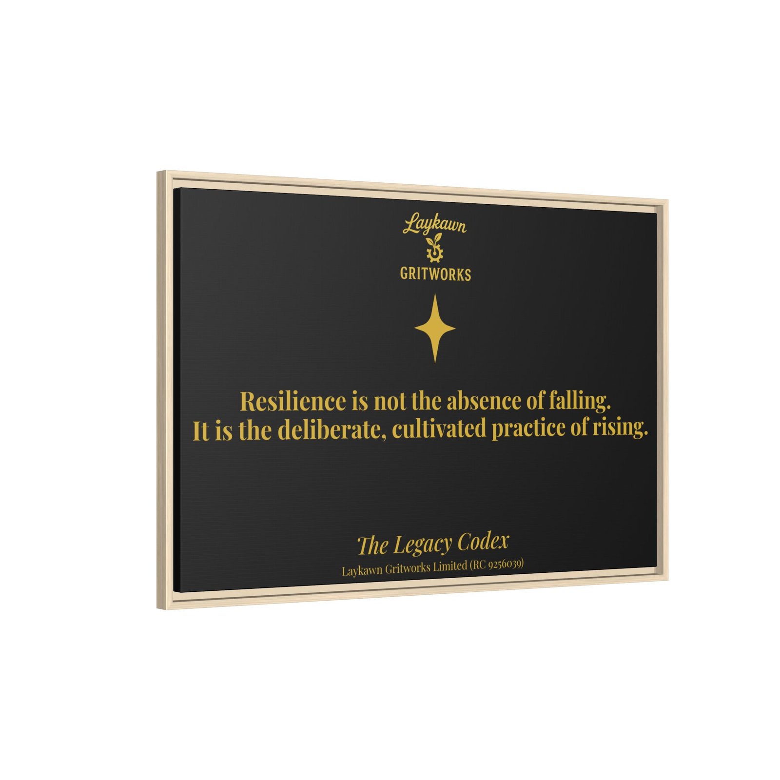 The Practice of Rising – The Legacy Codex Premium Framed Canvas - Image 46